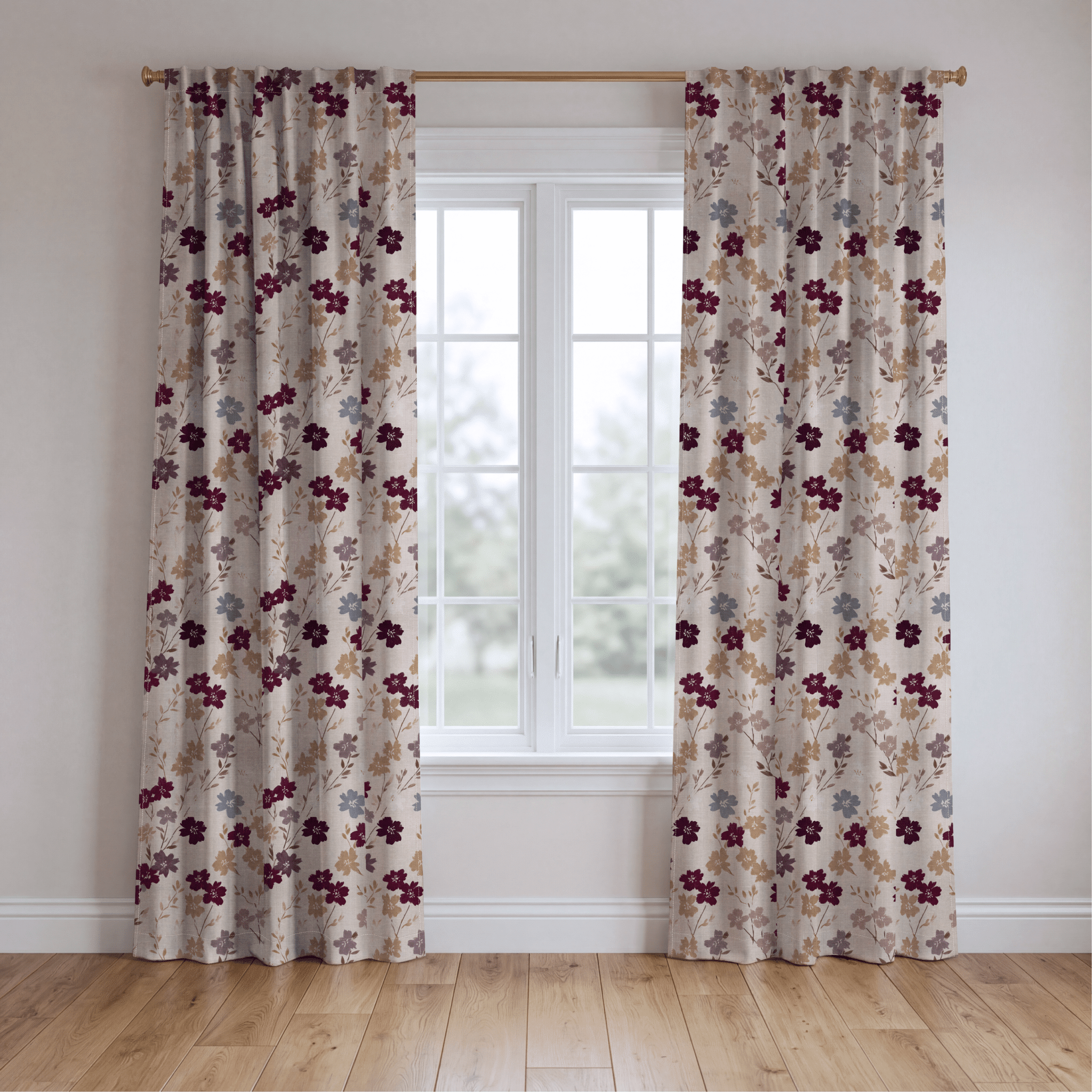 Rose Hall - Drapery - Benton Lane Home - Lemon Park