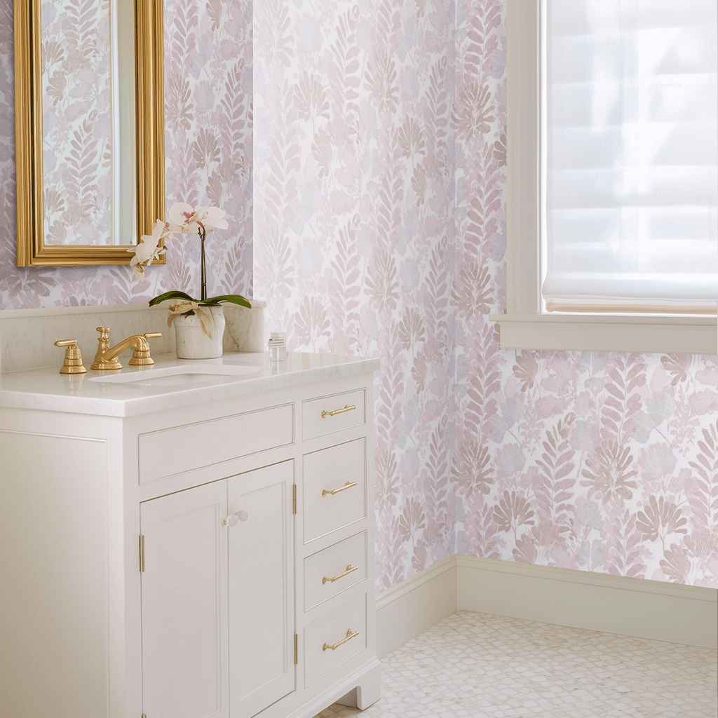 Rose Opalite Wallpaper - Benton Lane Home - Lemon Park