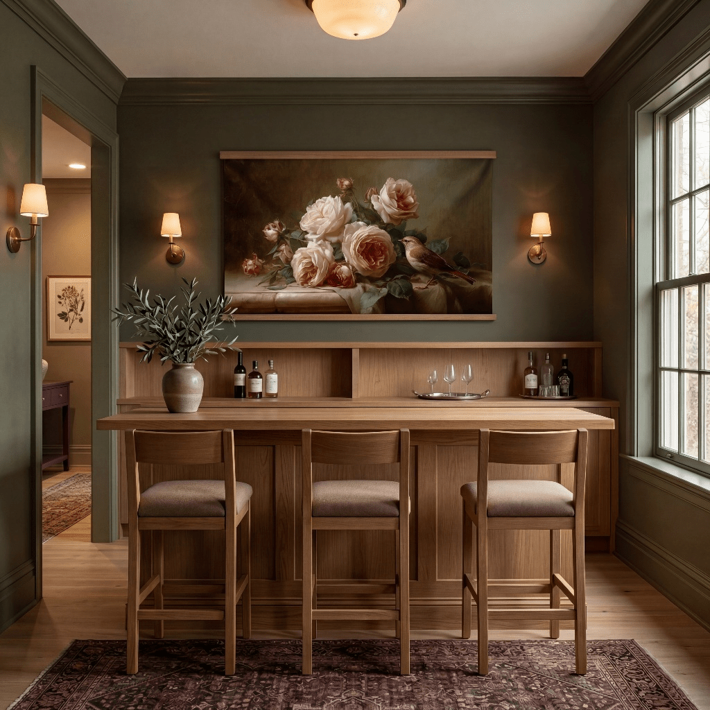 Rose & Wren - Tapestry - Benton Lane Home - Painted Paper