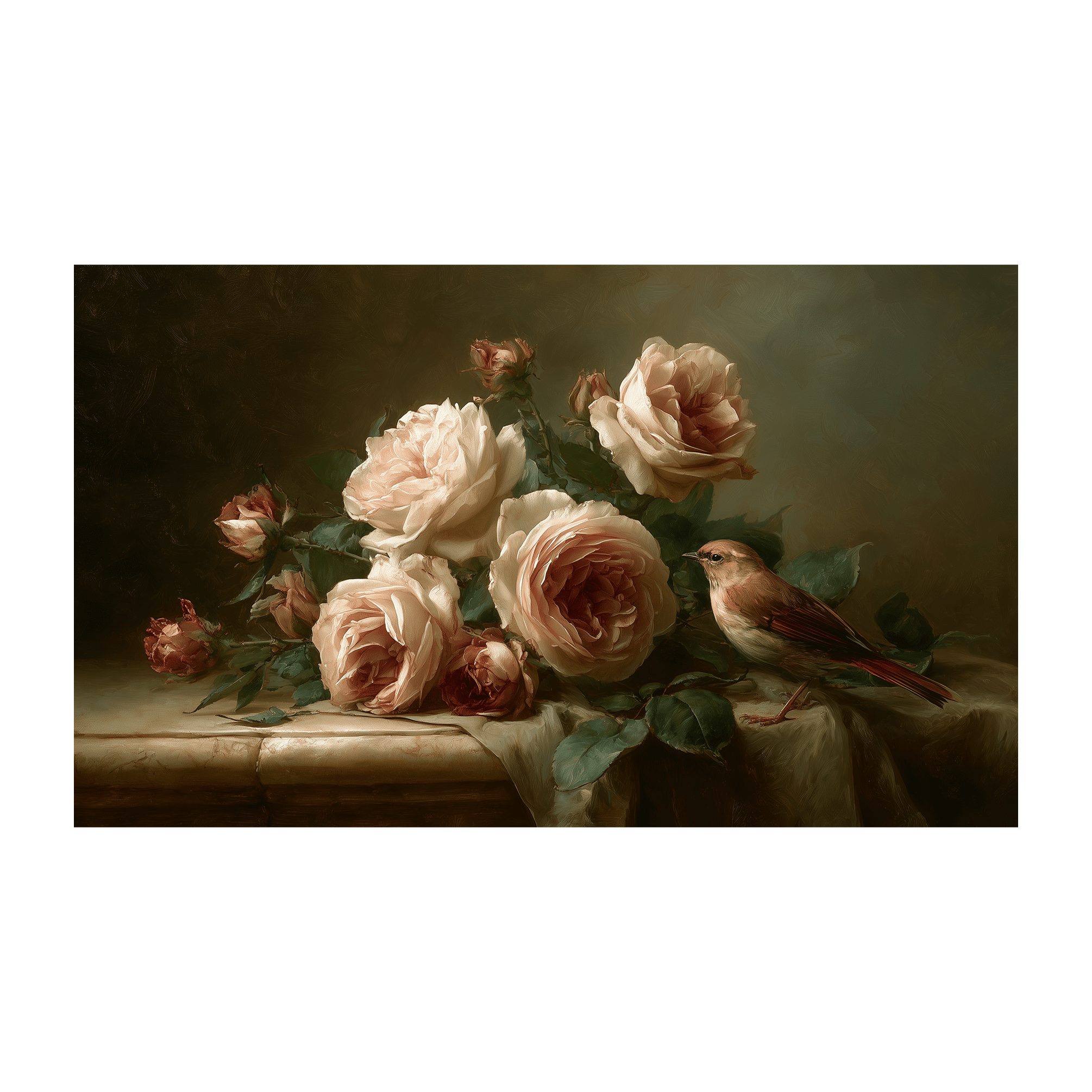 Rose & Wren - Tapestry - Benton Lane Home - Painted Paper