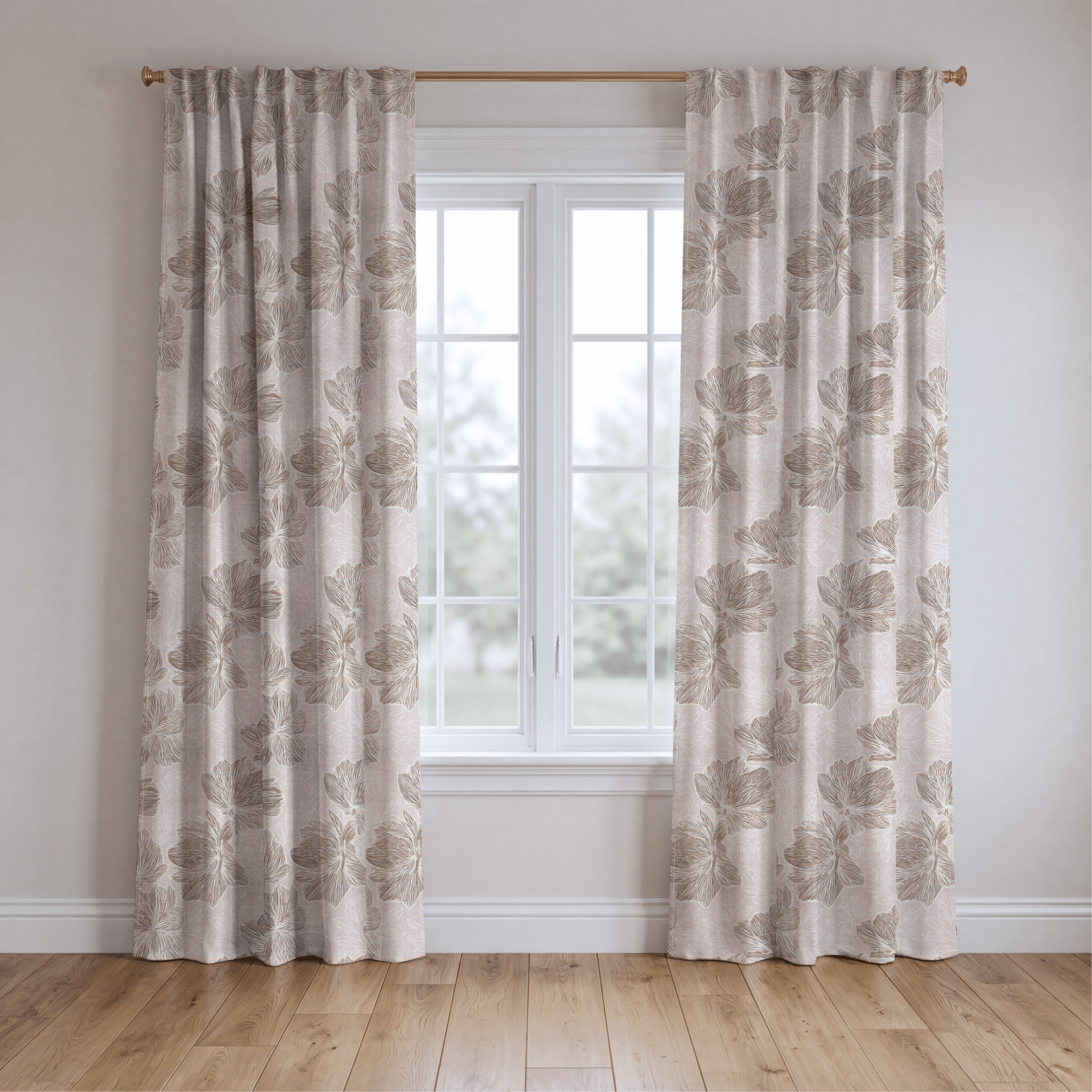 Rosegold - Drapery - Benton Lane Home - Lemon Park