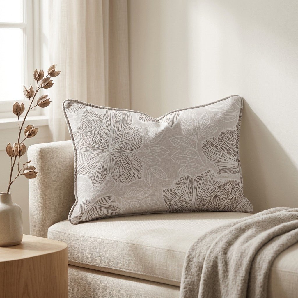 Rosegold Throw Pillow - Benton Lane Home - Lemon Park