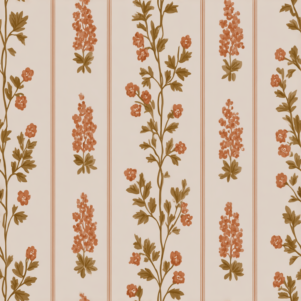 Rosehill Terrace Wallpaper - Benton Lane Home - Painted Paper