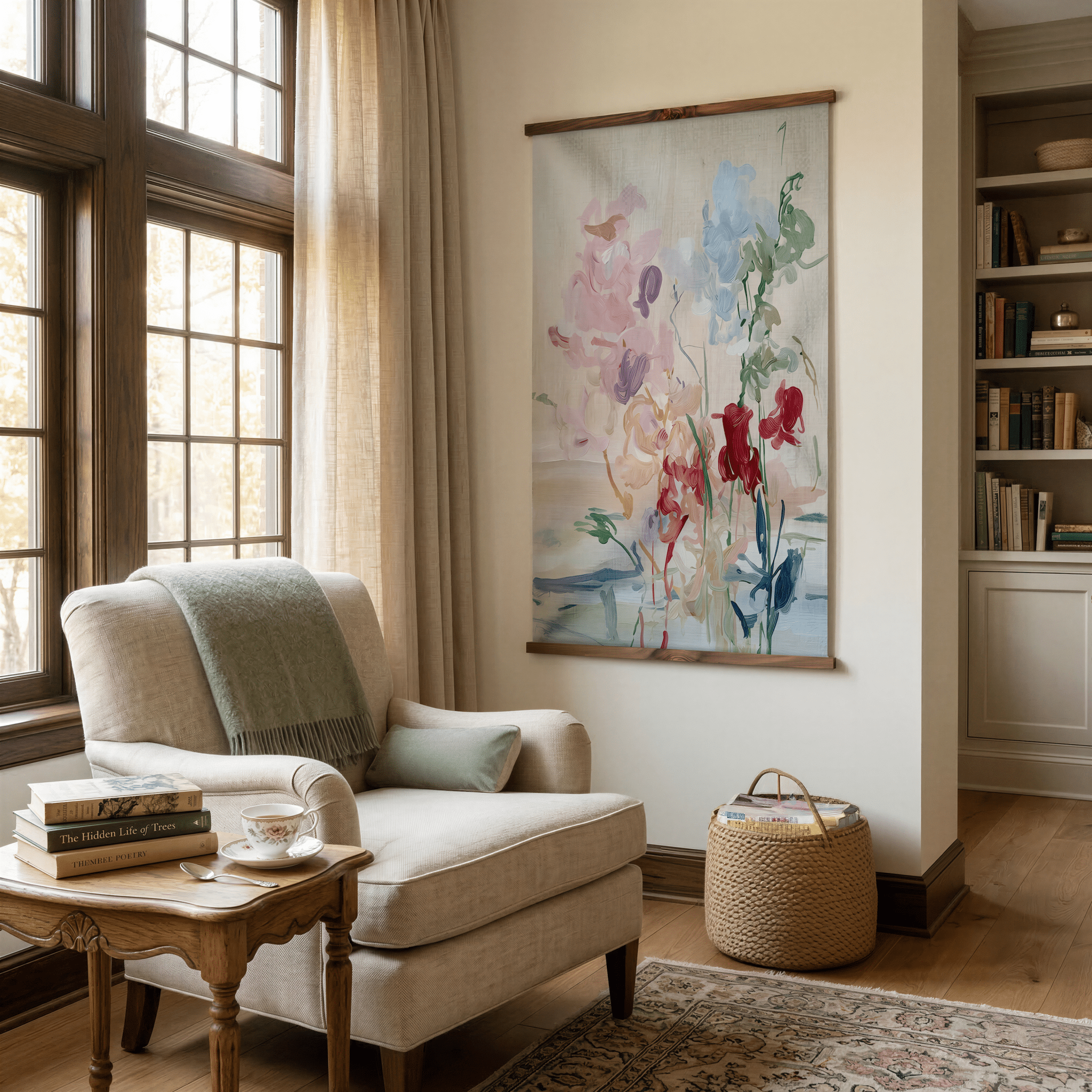 Roselle - Tapestry - Benton Lane Home - Lemon Park
