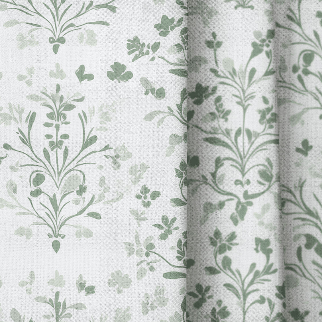 Rosemary's Garden - Drapery - Benton Lane Home - Lemon Park