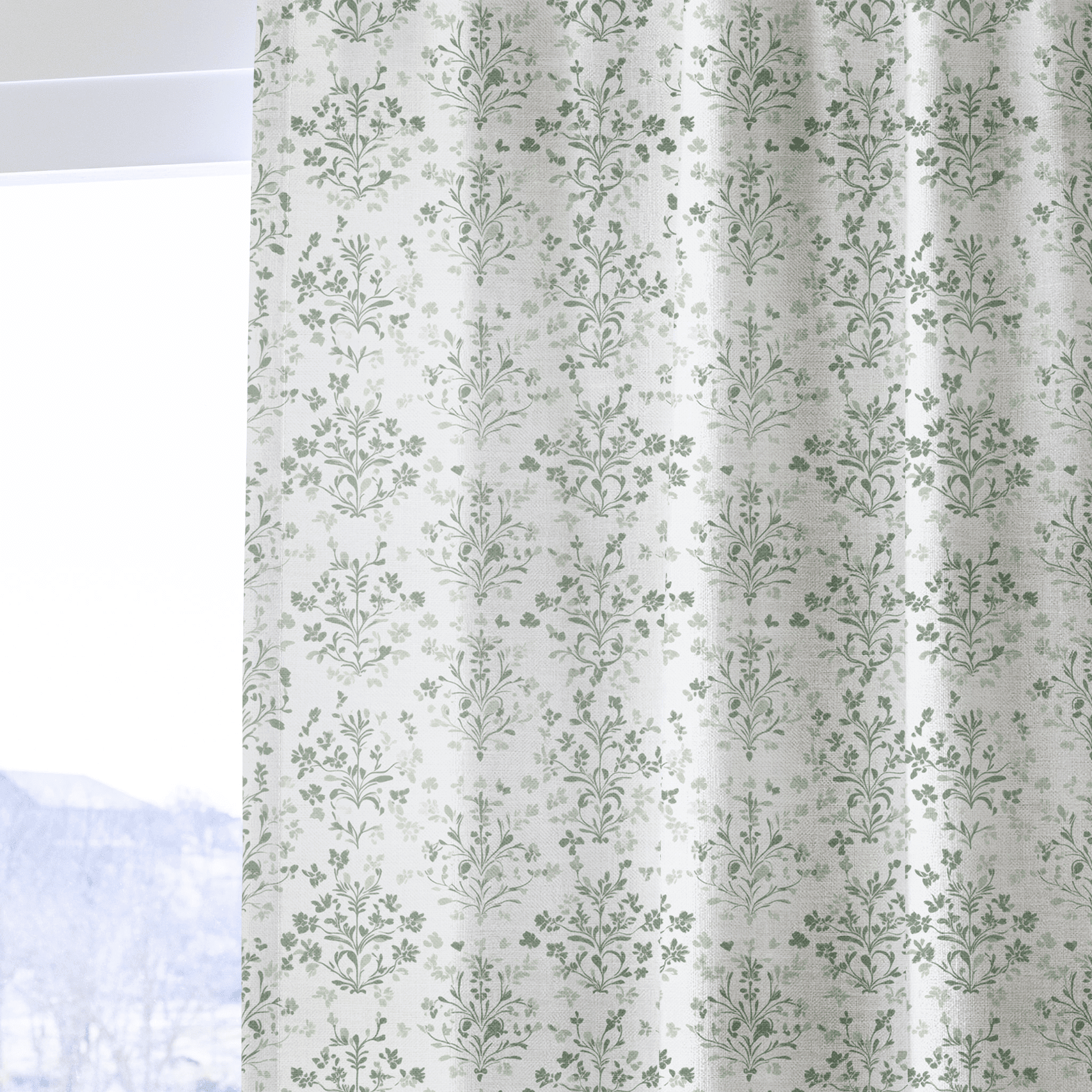 Rosemary's Garden - Drapery - Benton Lane Home - Lemon Park