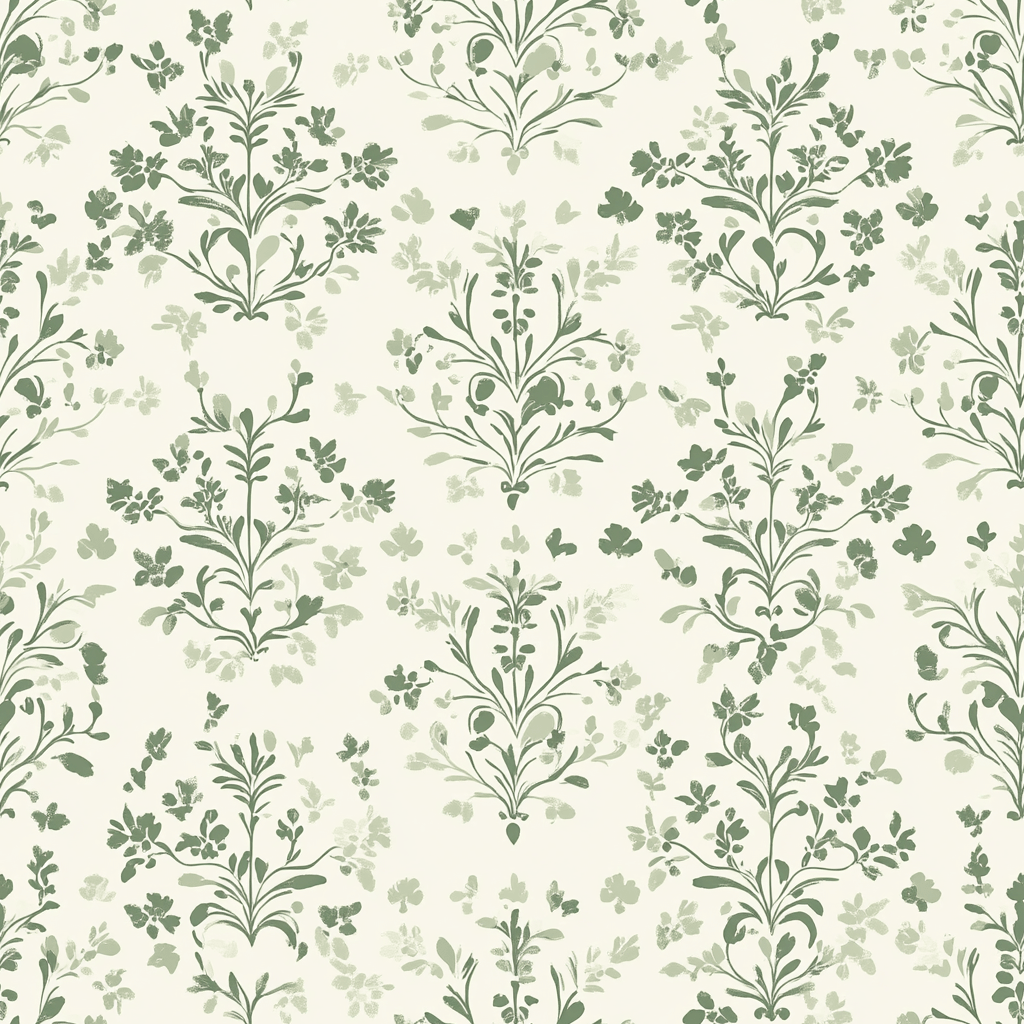Rosemary's Garden Wallpaper - Benton Lane Home - Lemon Park