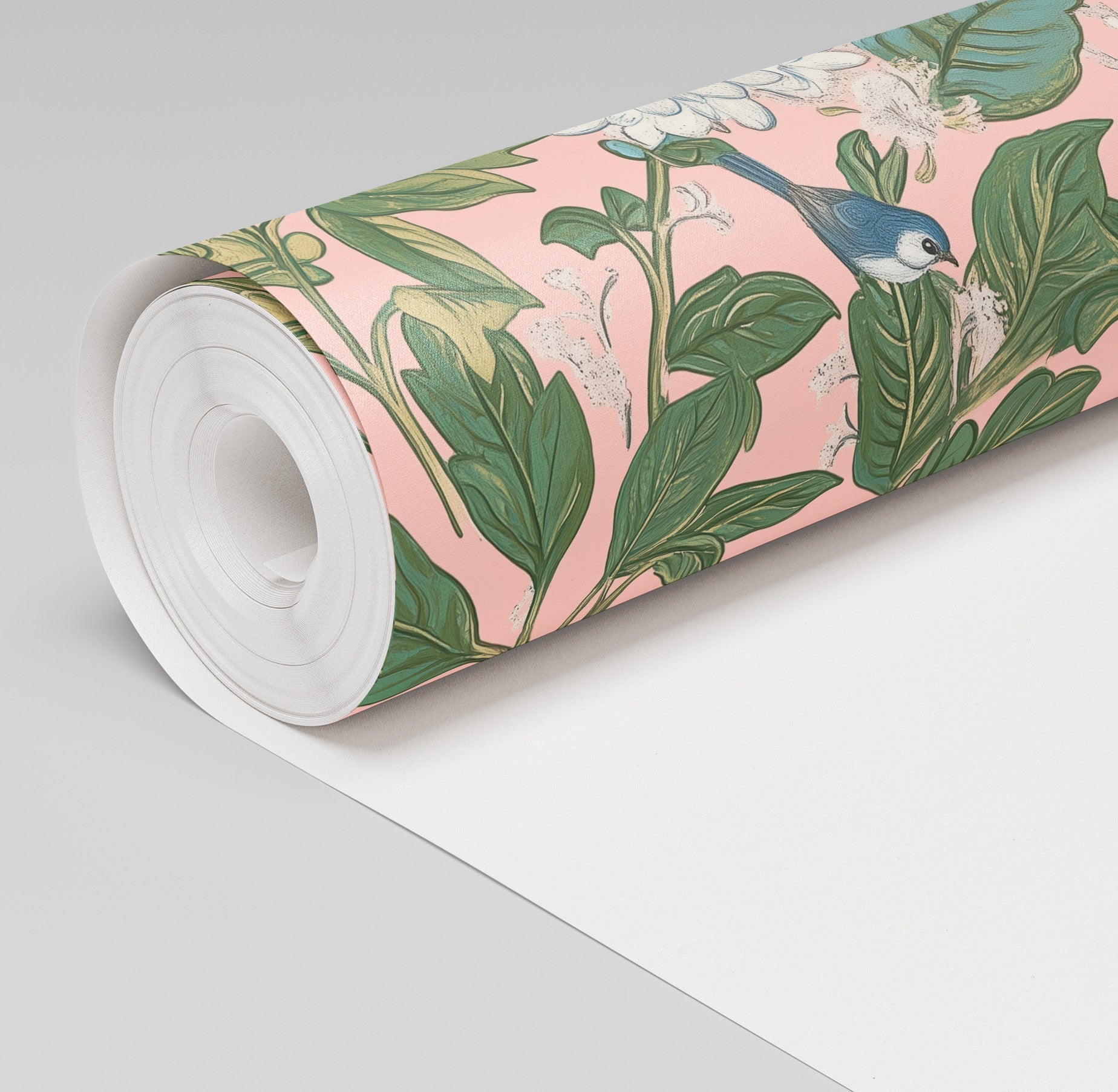 Rosemoor Canopy Wallpaper - Painted Paper