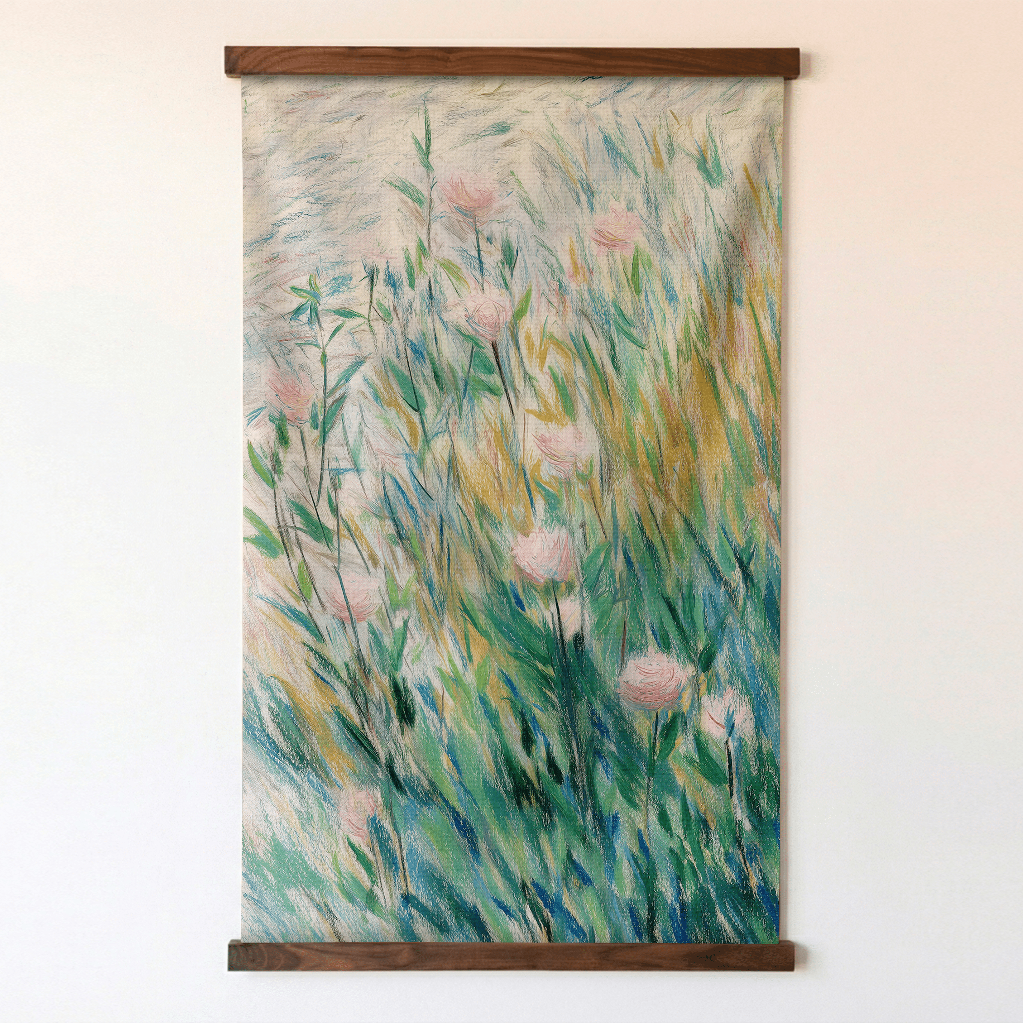 Roses in the Wind - Tapestry - Benton Lane Home - Lemon Park