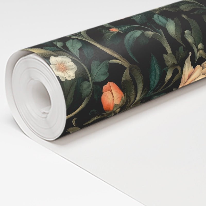 Rosethorn Reverie Wallpaper - Benton Lane Home - Painted Paper