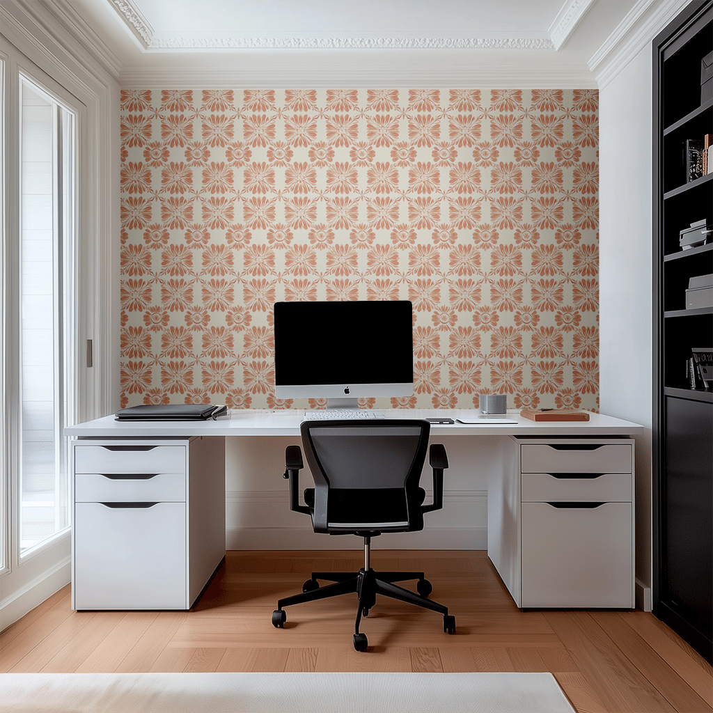 Rosette Sun - Benton Lane Home - Painted Paper