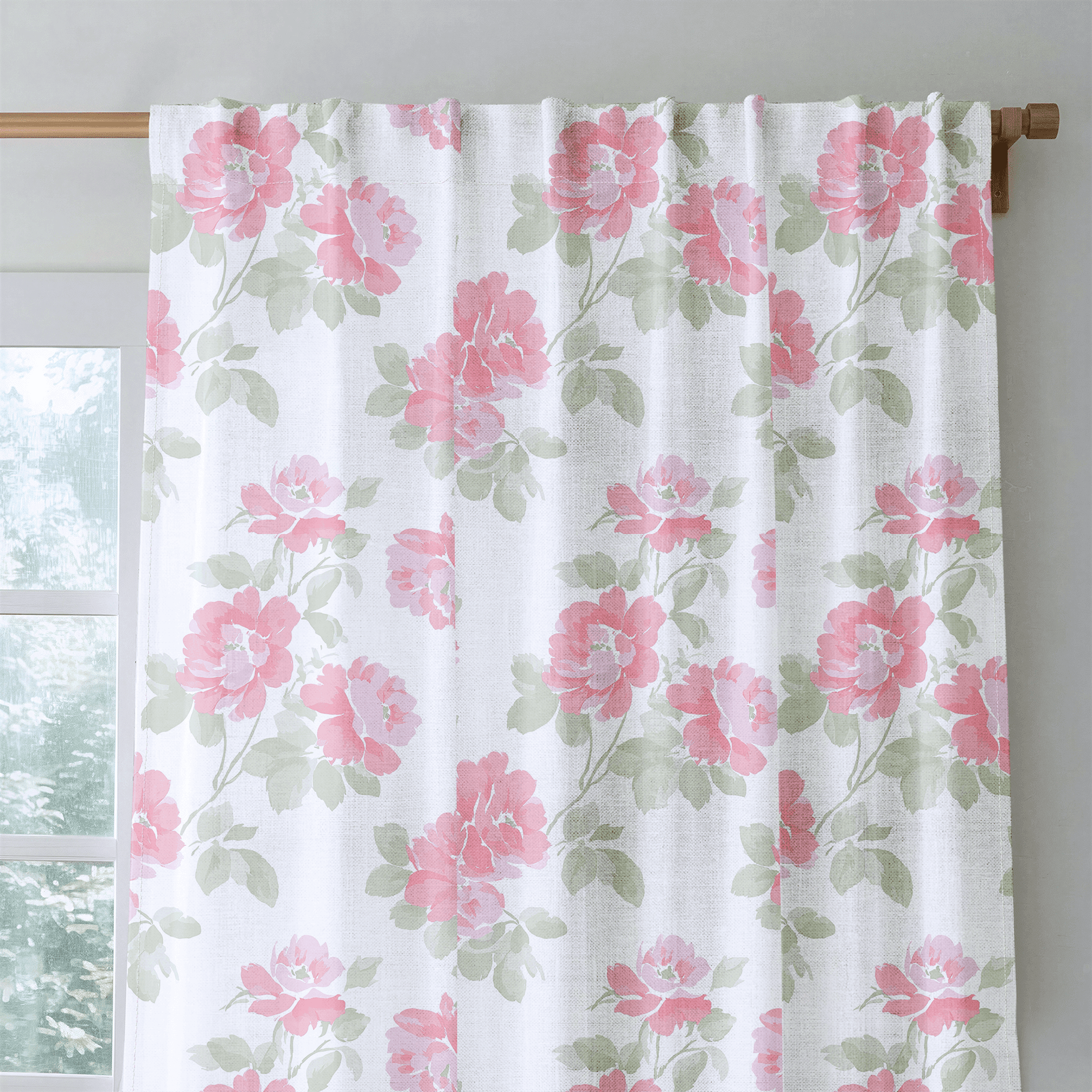 Rosewood Cottage - Drapery - Benton Lane Home - Lemon Park