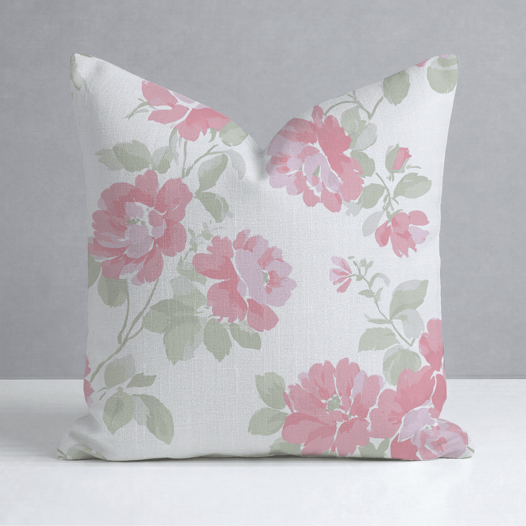 Rosewood Cottage Throw Pillow - Benton Lane Home - Lemon Park