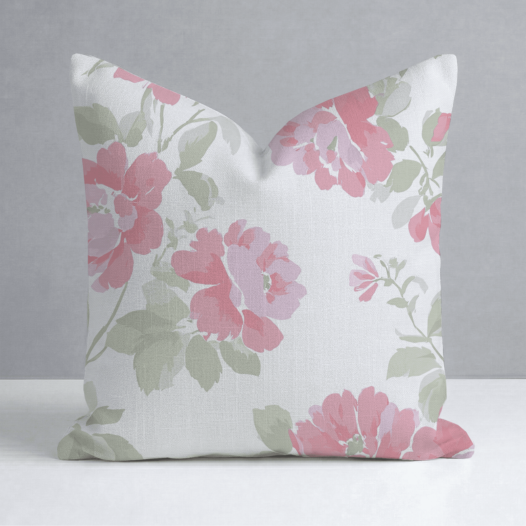 Rosewood Cottage Throw Pillow - Benton Lane Home - Lemon Park