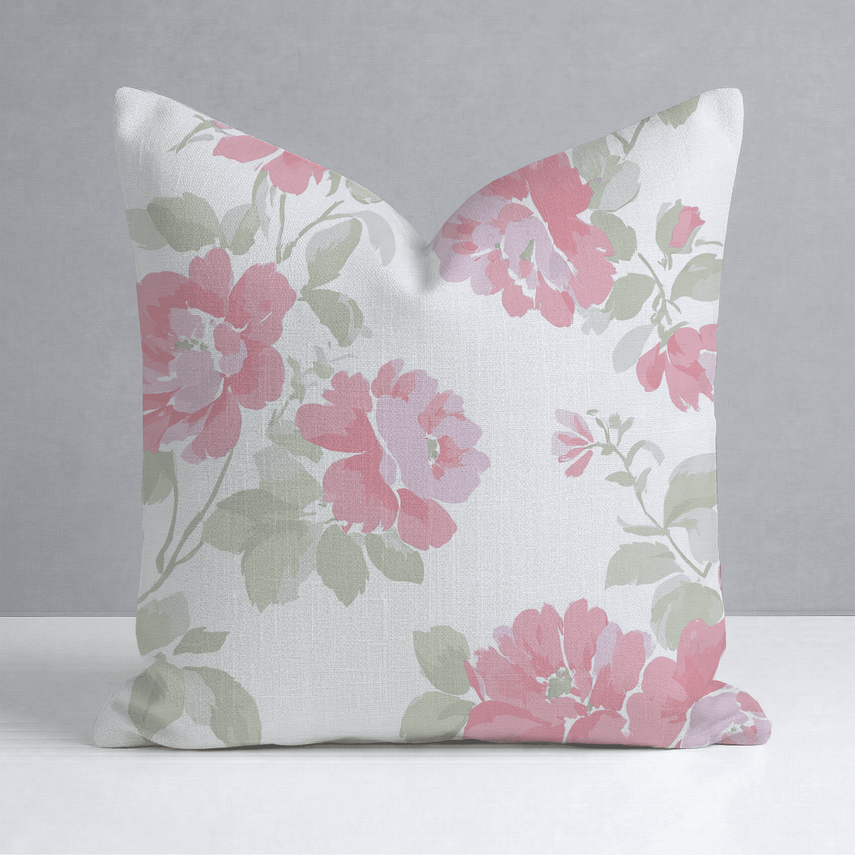 Rosewood Cottage Throw Pillow - Benton Lane Home - Lemon Park