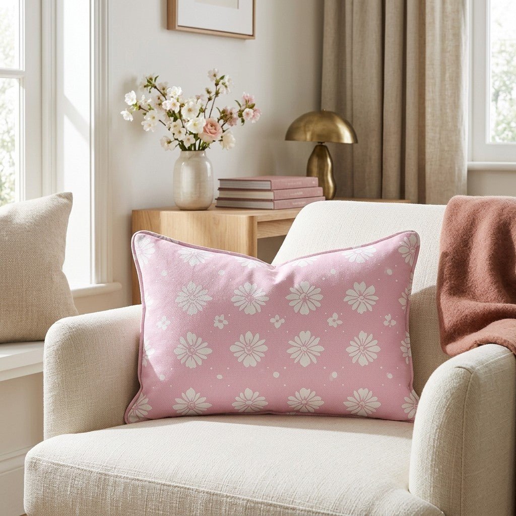 Rosie's Delight Throw Pillow - Benton Lane Home - Lemon Park