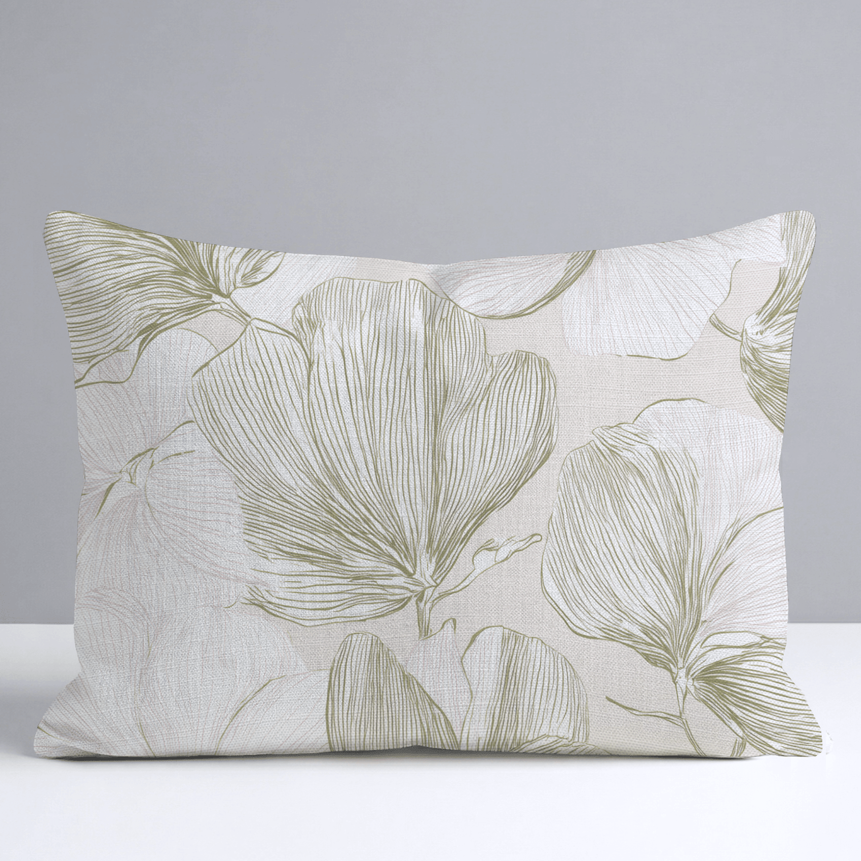Rosy Air Throw Pillow - Benton Lane Home - Lemon Park