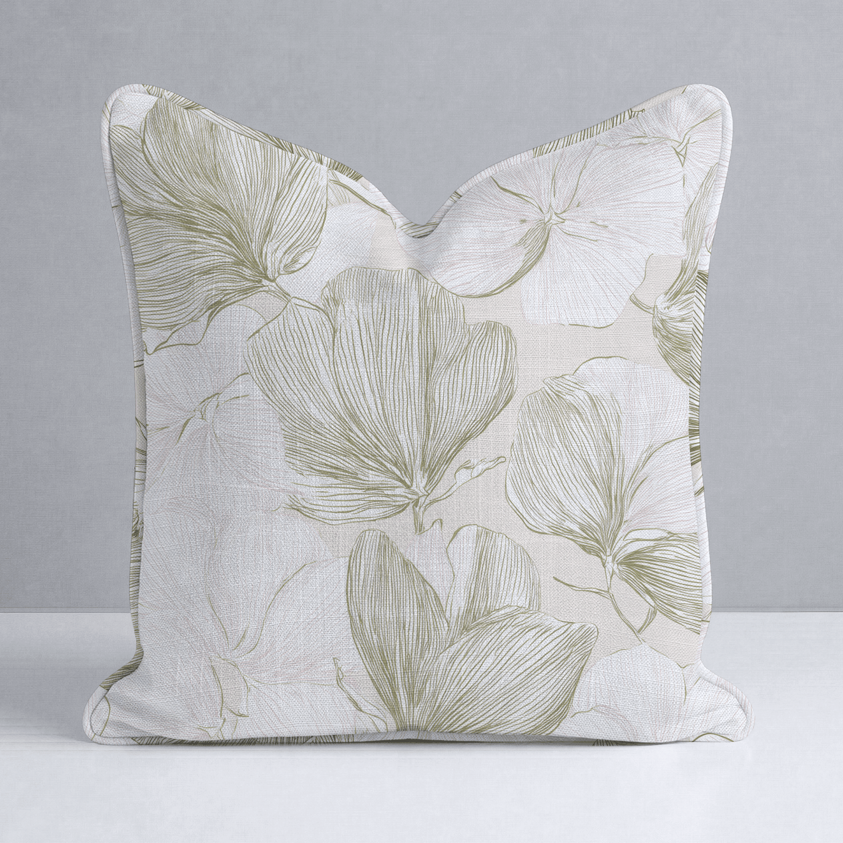 Rosy Air Throw Pillow - Benton Lane Home - Lemon Park
