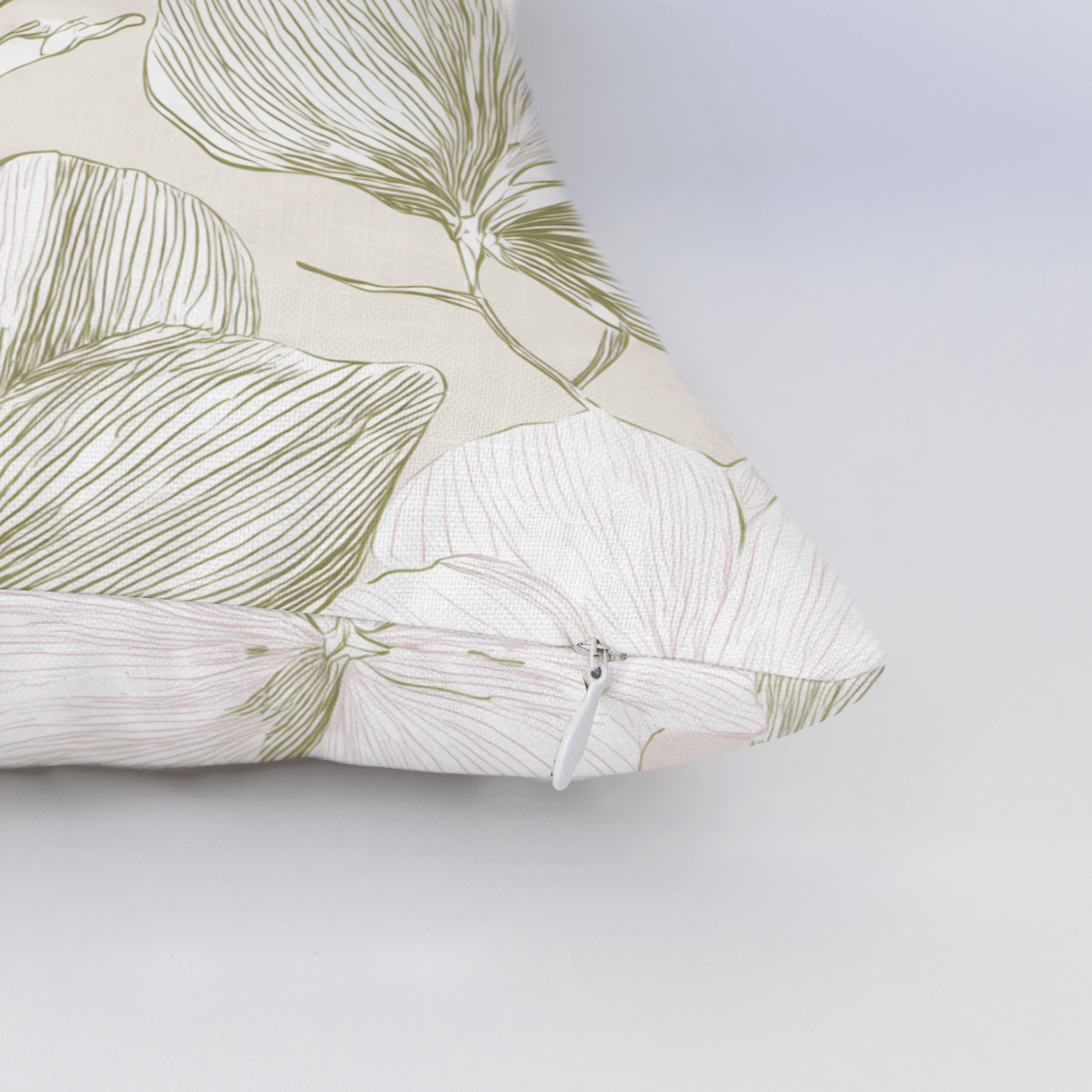 Rosy Air Throw Pillow - Benton Lane Home - Lemon Park