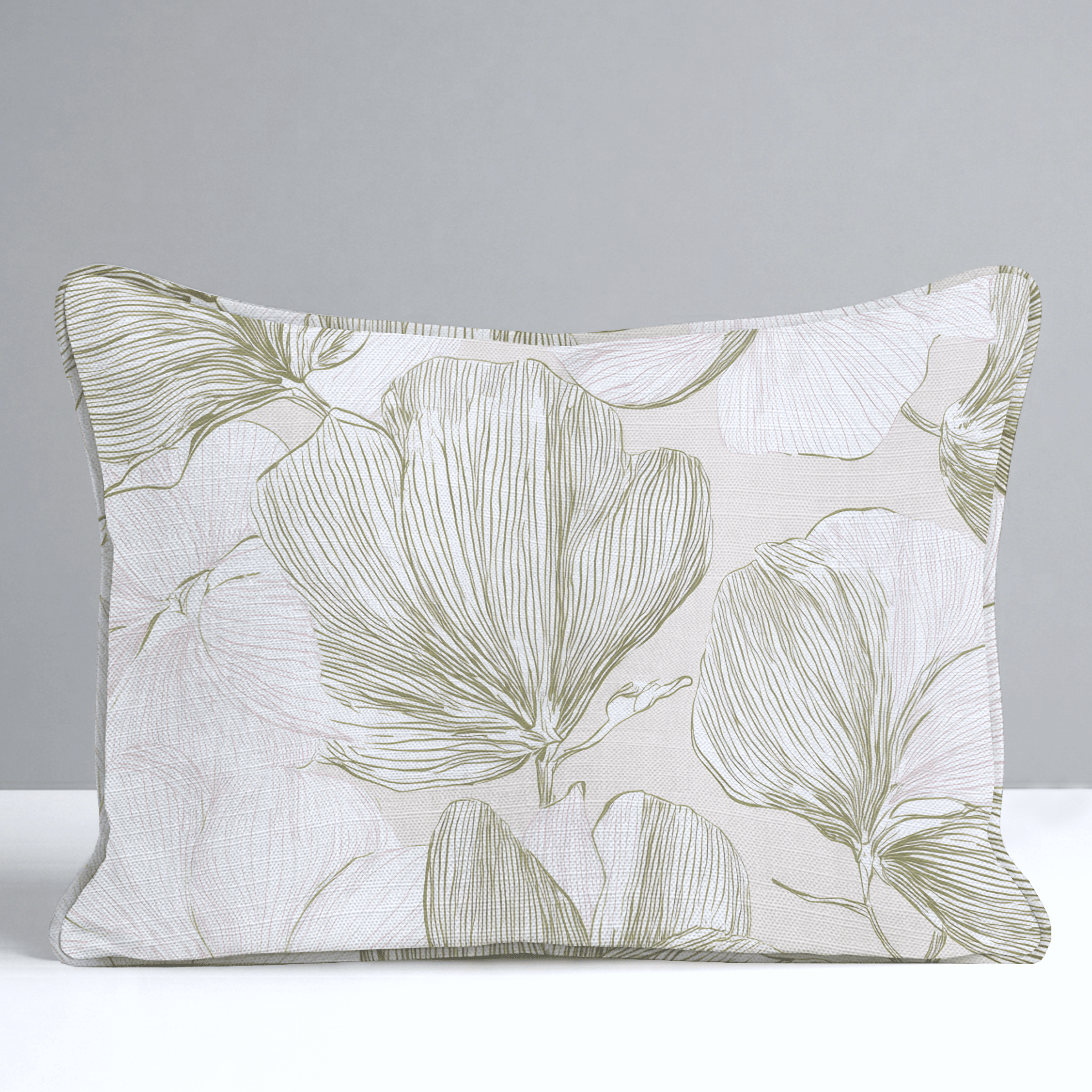 Rosy Air Throw Pillow - Benton Lane Home - Lemon Park