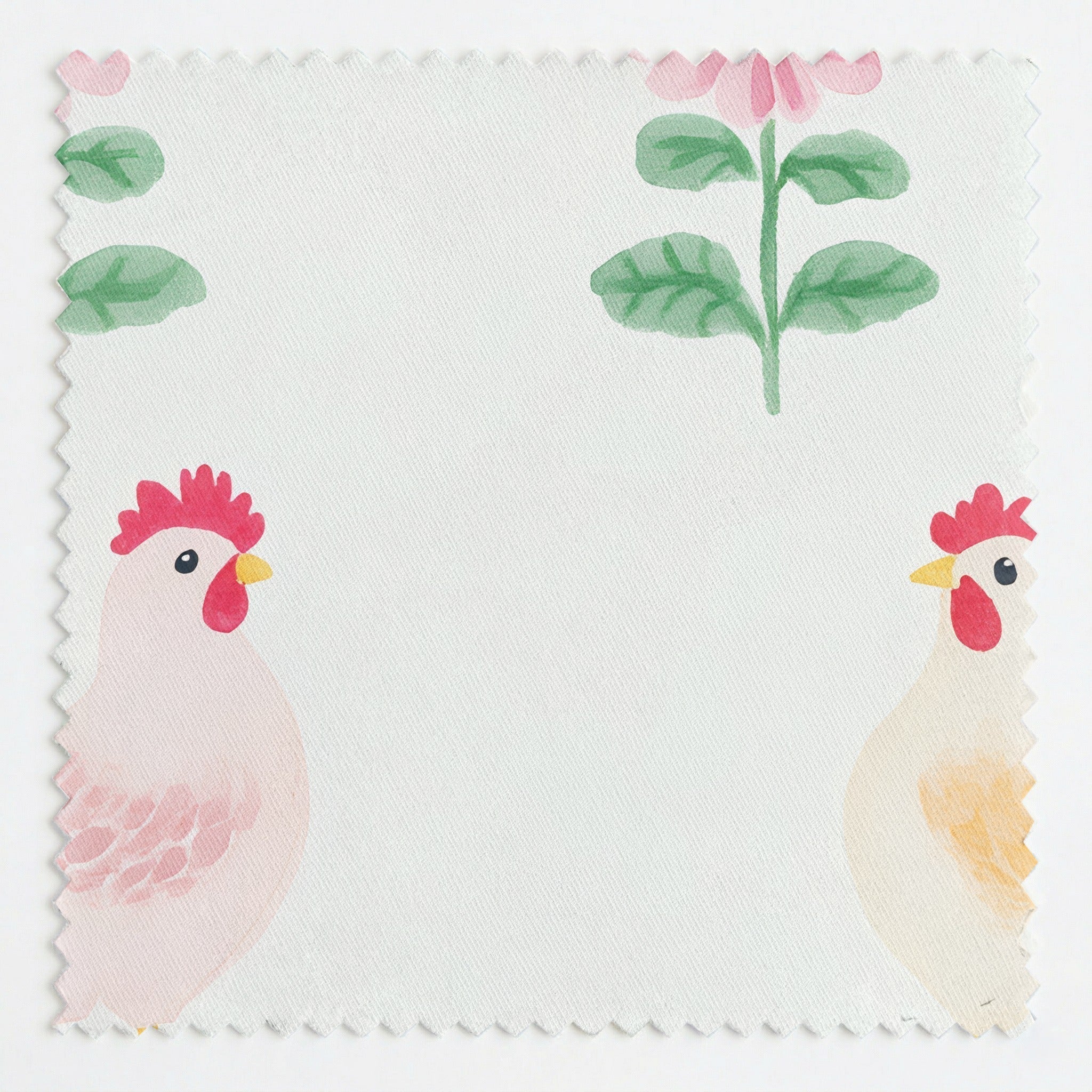 Rosy Roosters - Fabric - Benton Lane Home - Lemon Park