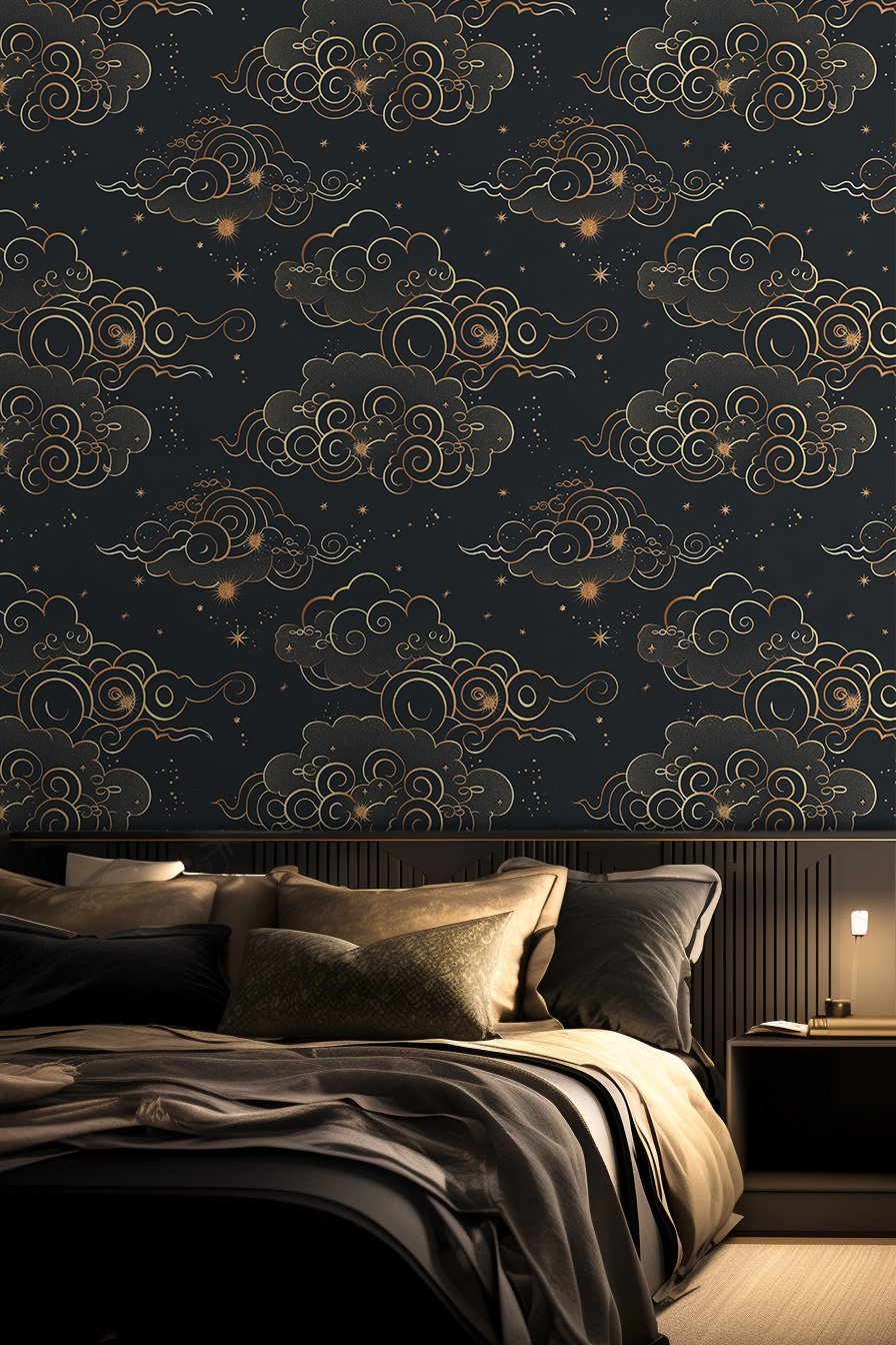 Rowan Sky Wallpaper - Benton Lane Home - Painted Paper