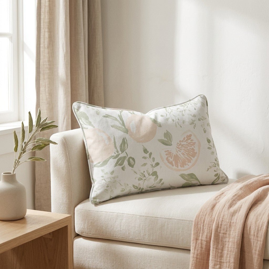 Rowan Throw Pillow - Benton Lane Home - Lemon Park