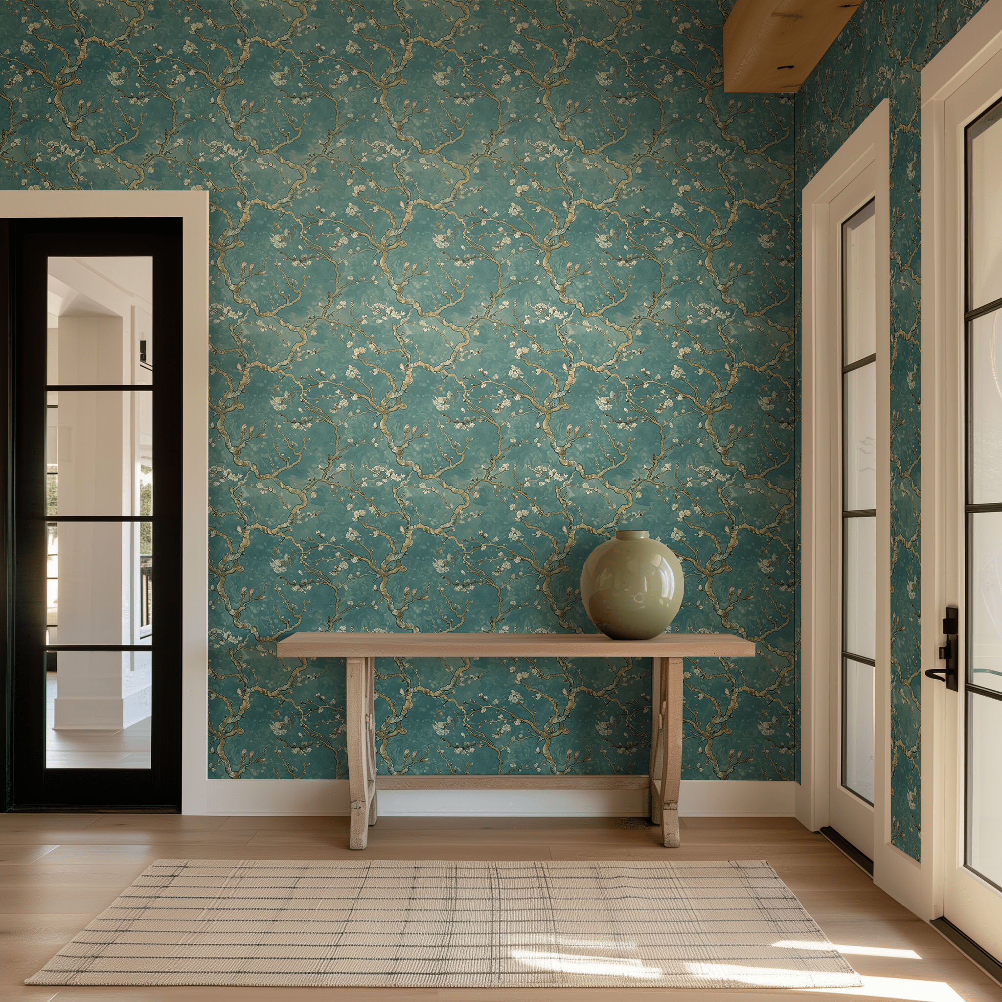 Rowan Wallpaper - Painted Paper