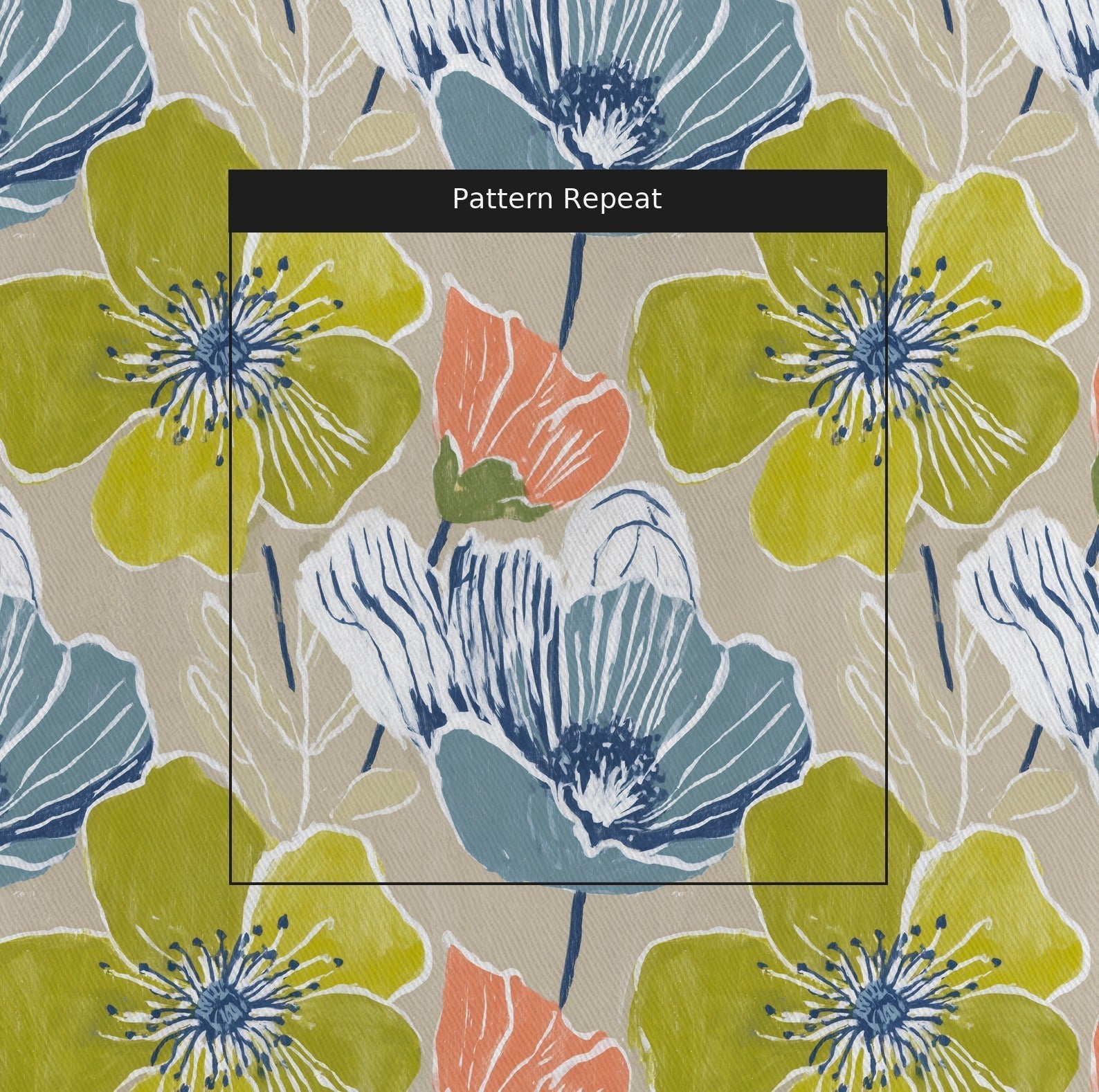 Rowena - Fabric - Benton Lane Home - Lemon Park