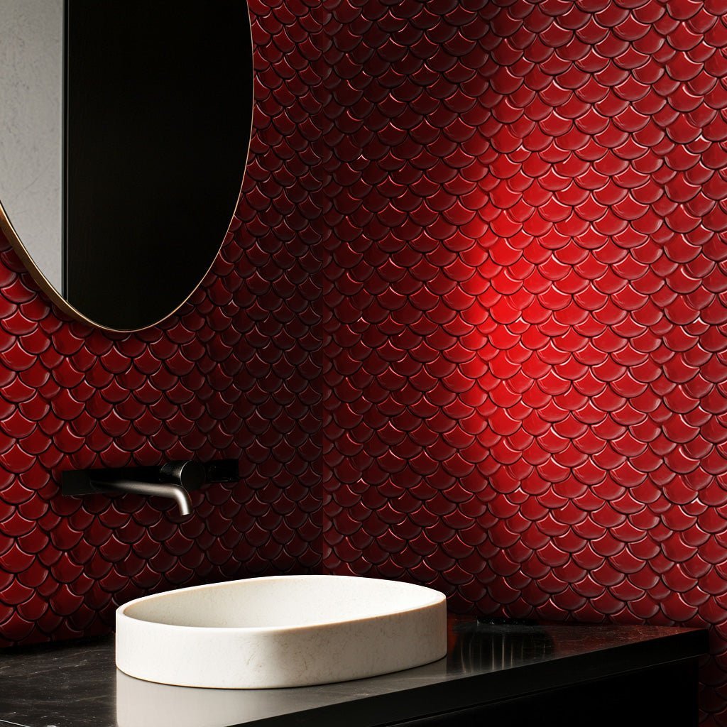 Rubina Wallpaper - Benton Lane Home - Painted Paper