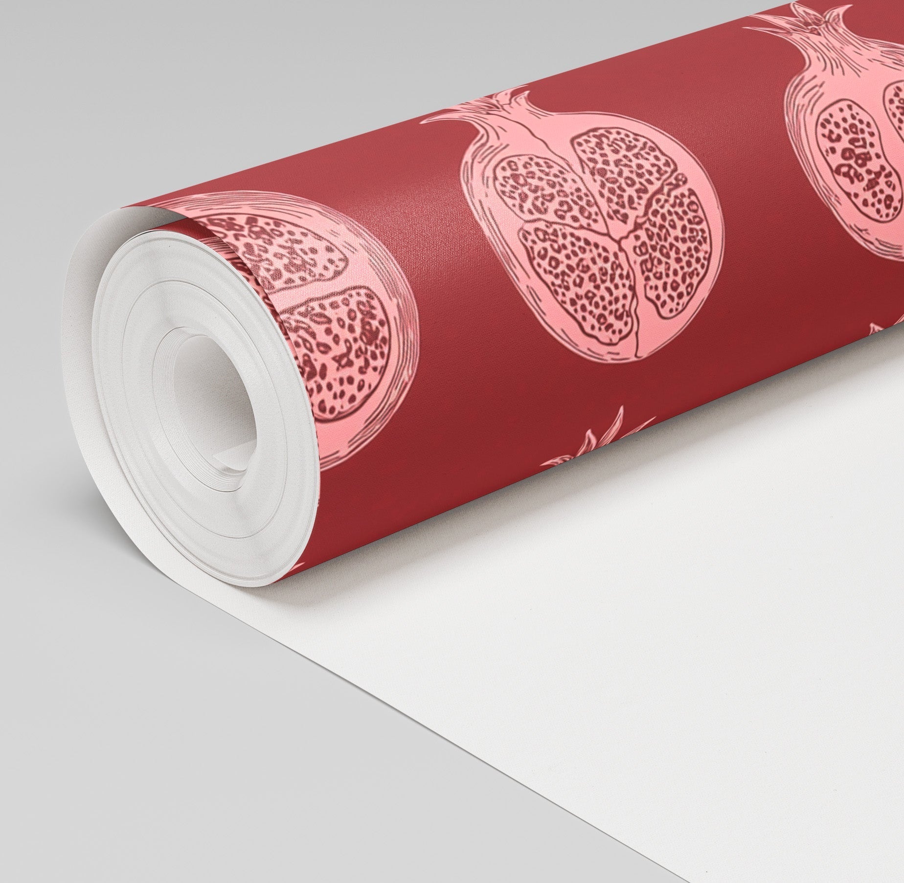 Ruby Rind Wallpaper - Painted Paper
