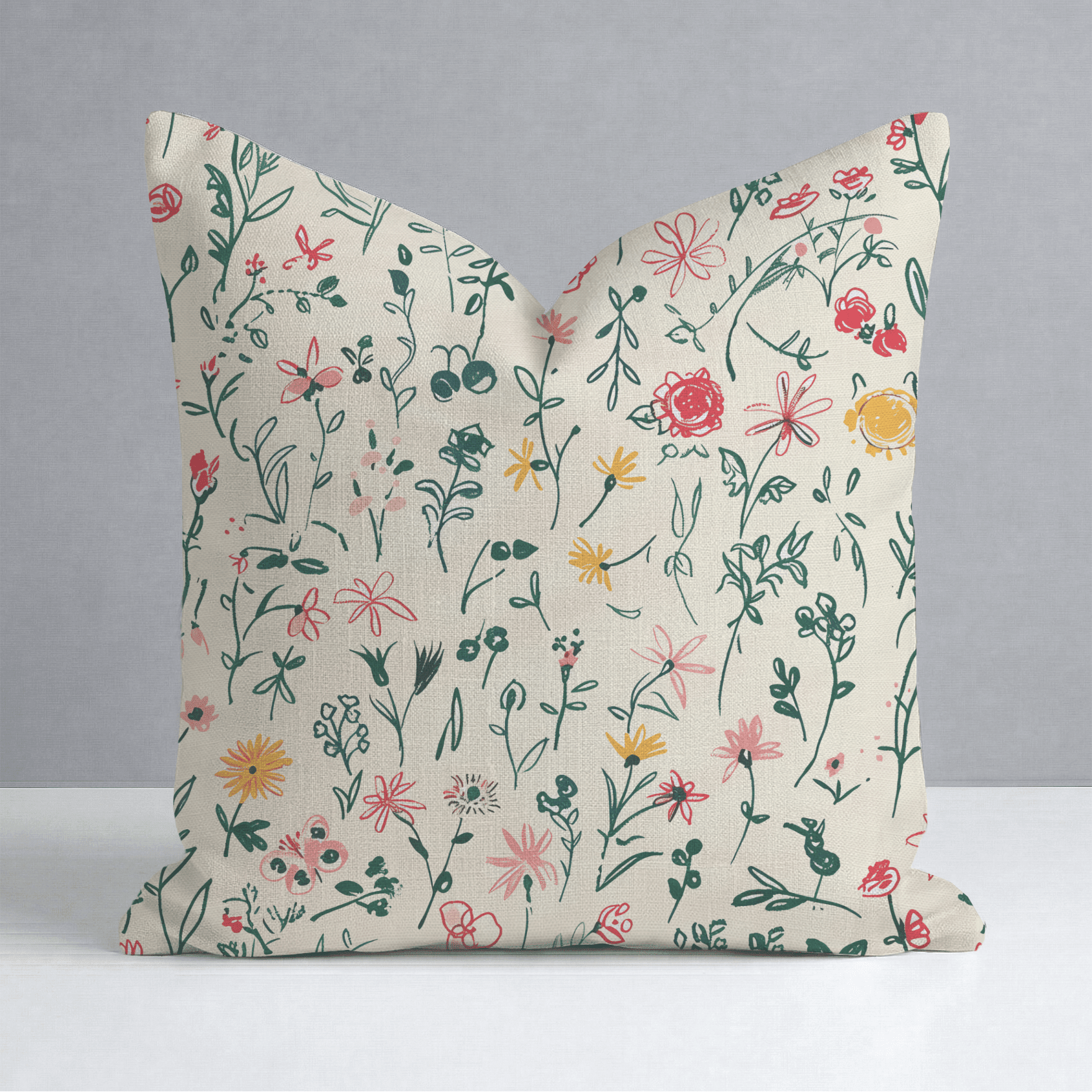 Ruby Throw Pillow - Benton Lane Home - Lemon Park