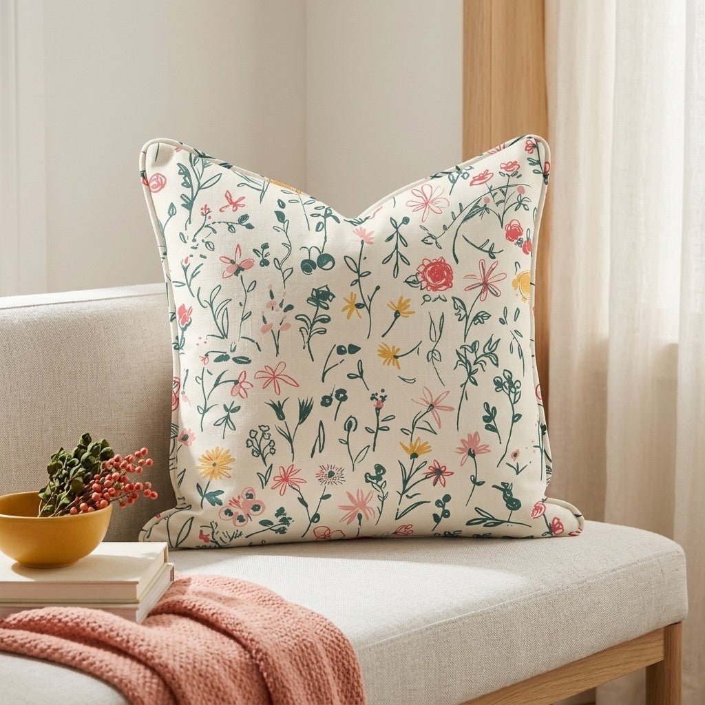Ruby Throw Pillow - Benton Lane Home - Lemon Park