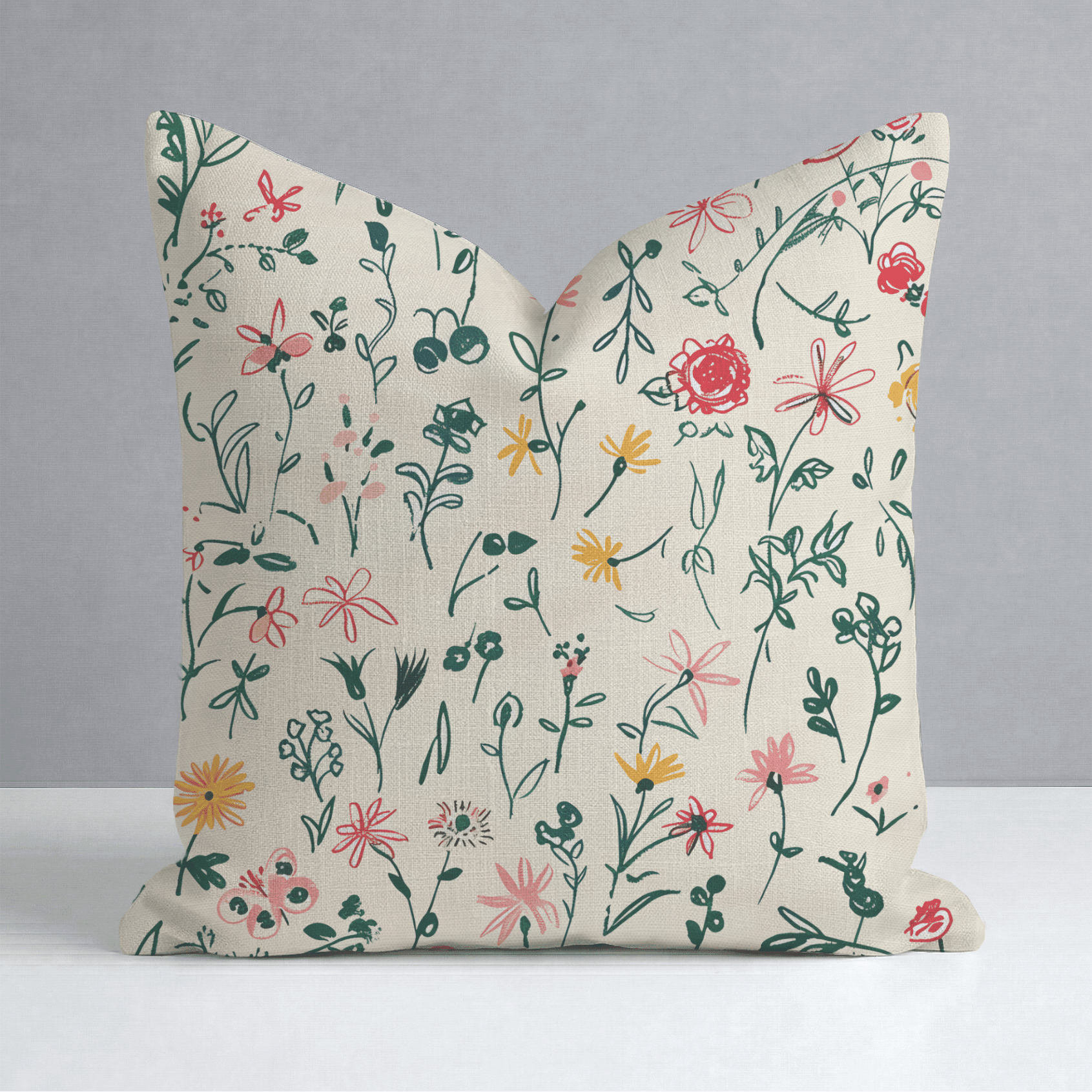 Ruby Throw Pillow - Benton Lane Home - Lemon Park