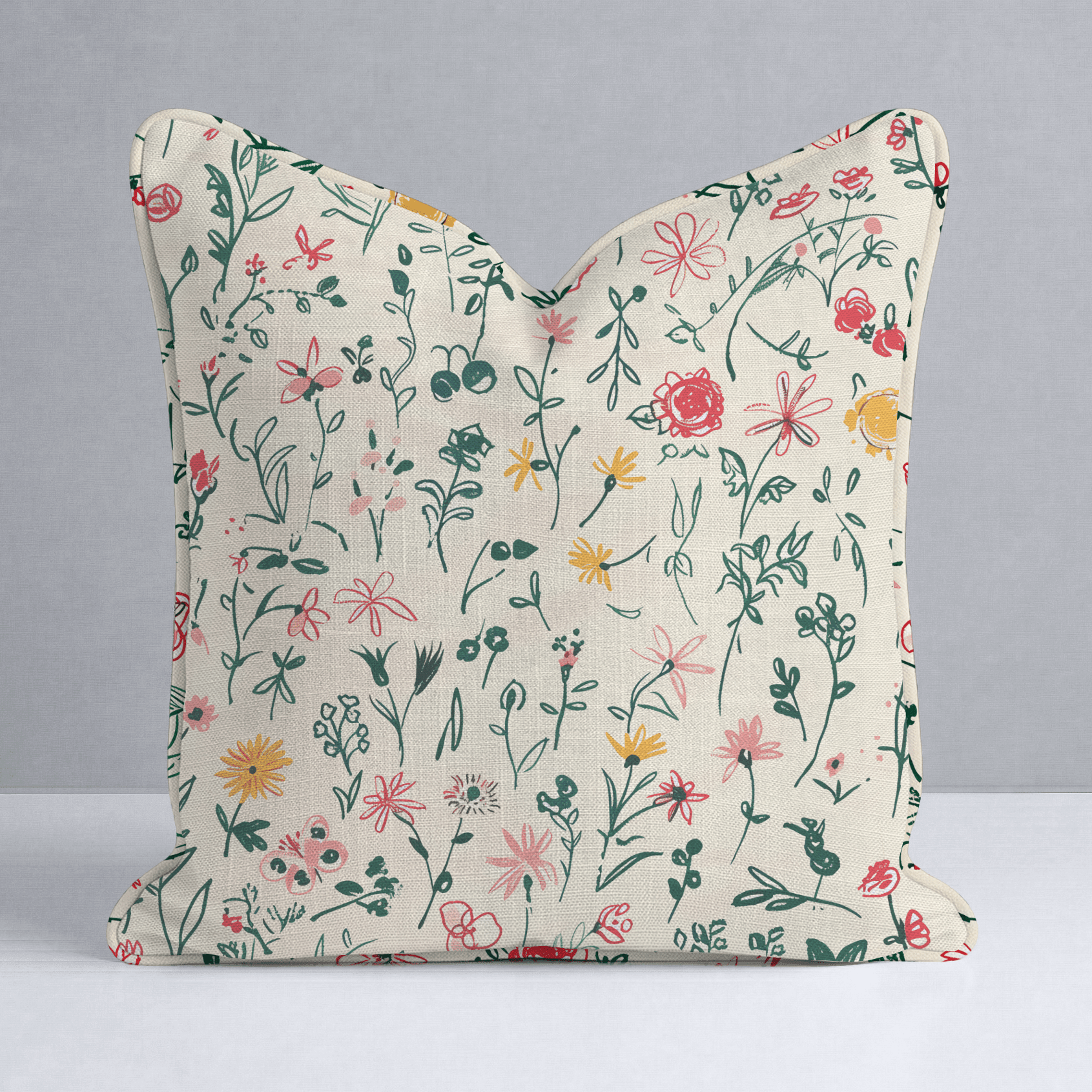 Ruby Throw Pillow - Benton Lane Home - Lemon Park