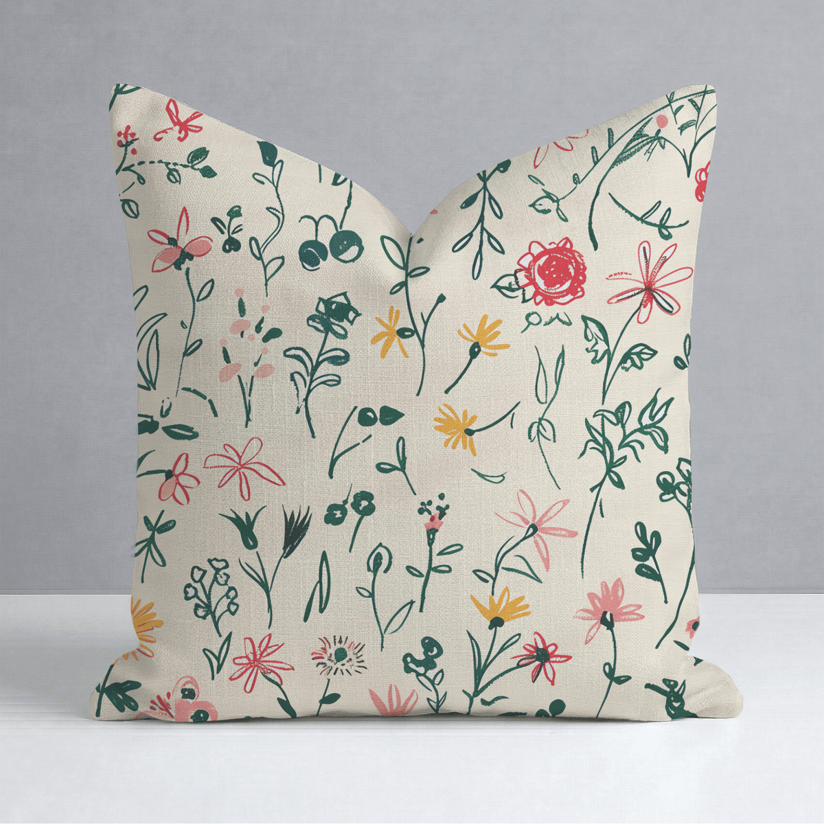Ruby Throw Pillow - Lemon Park
