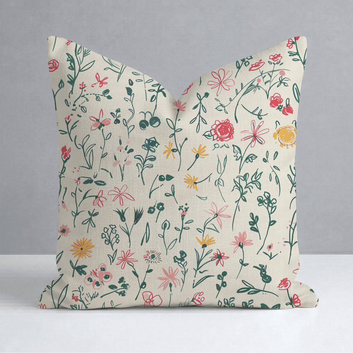 Ruby Throw Pillow - Lemon Park