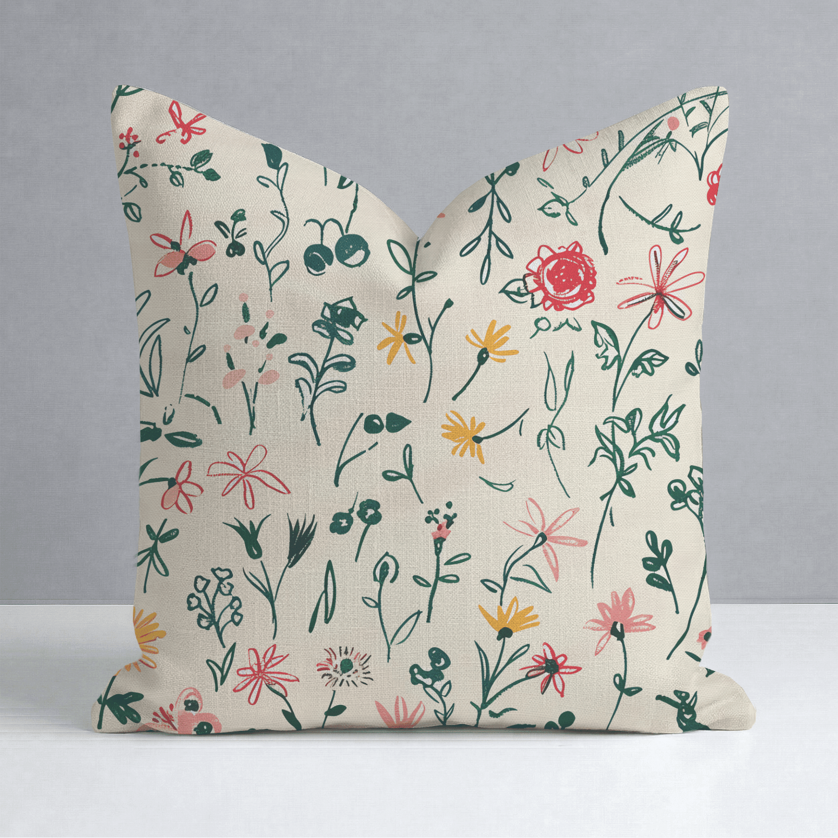 Ruby Throw Pillow - Benton Lane Home - Lemon Park