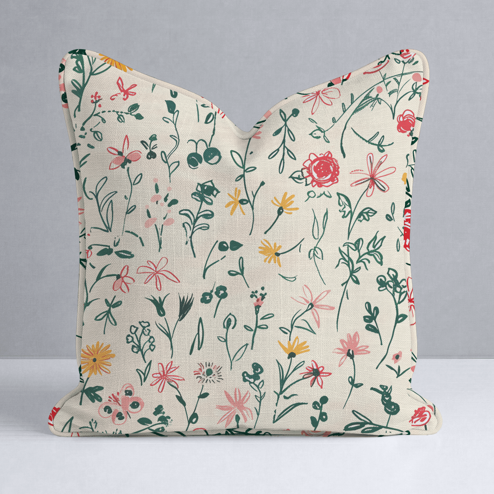 Ruby Throw Pillow - Benton Lane Home - Lemon Park