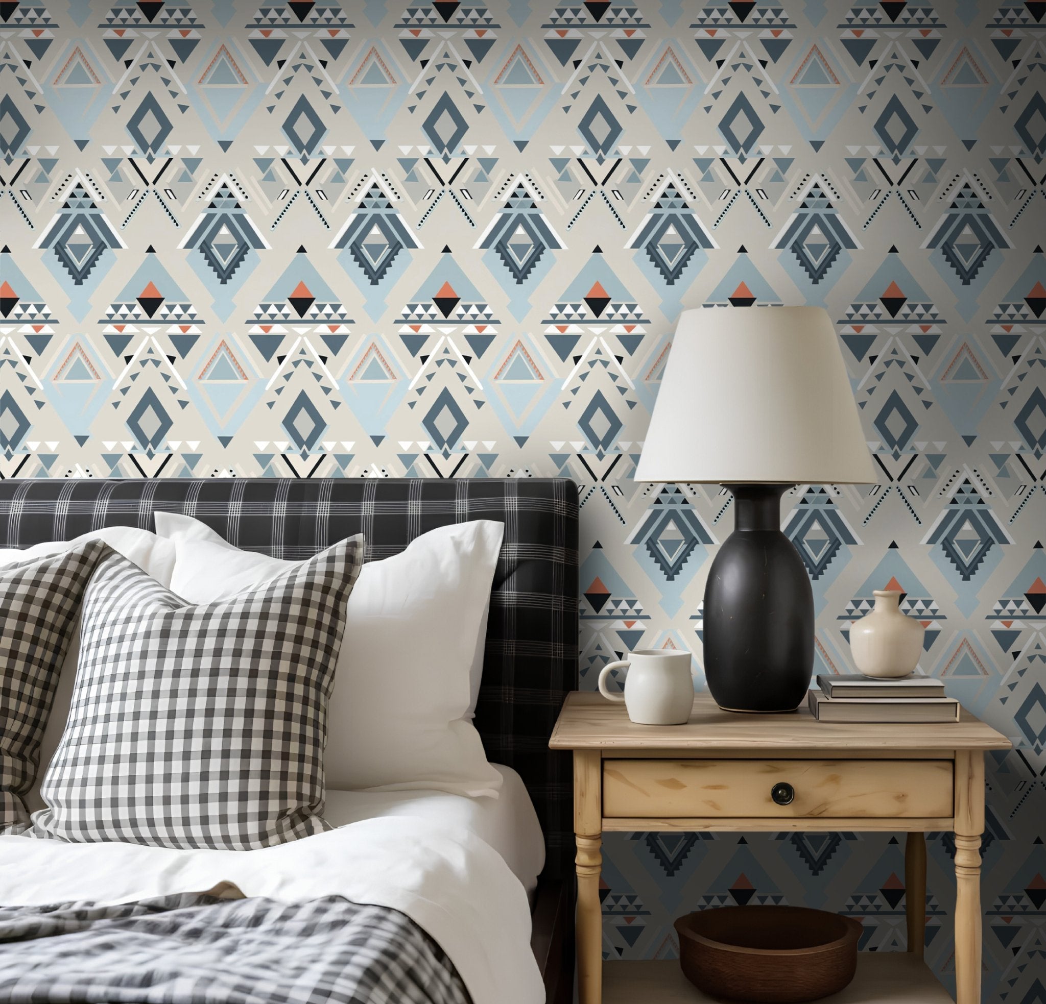 Rue Wallpaper - Benton Lane Home - Painted Paper