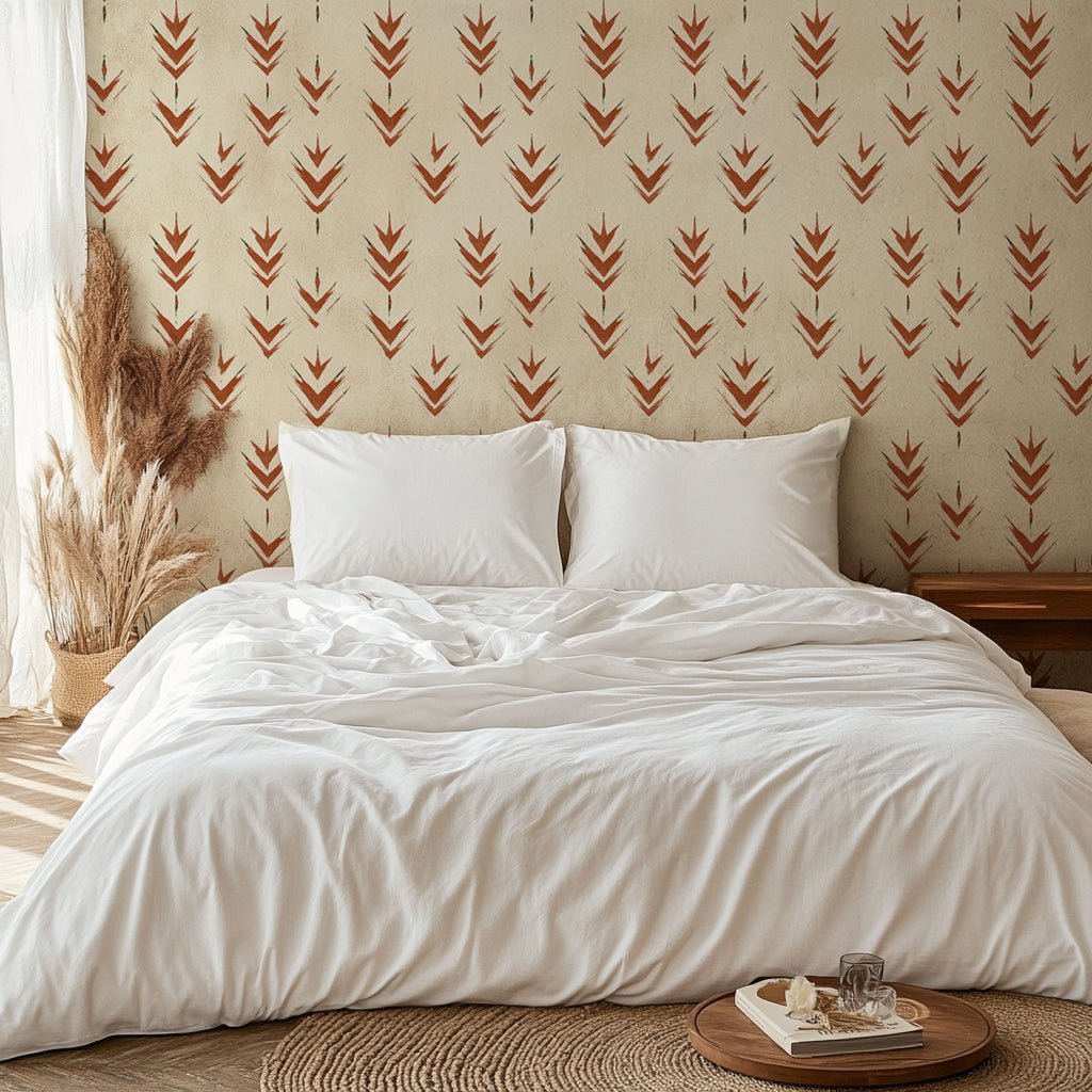 Rustic Arrow Wallpaper - Benton Lane Home - Painted Paper