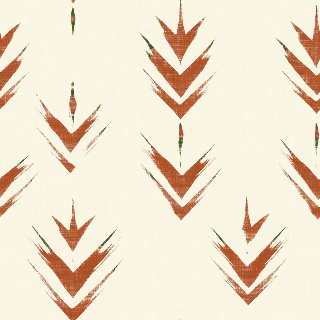 Rustic Arrow - Painted Paper