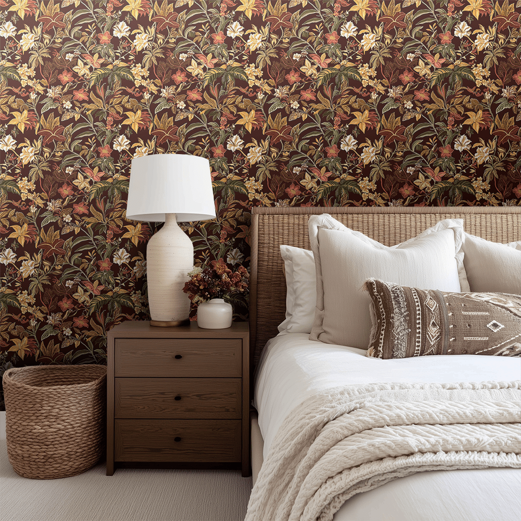 Rustica Tropic Wallpaper - Benton Lane Home - Painted Paper