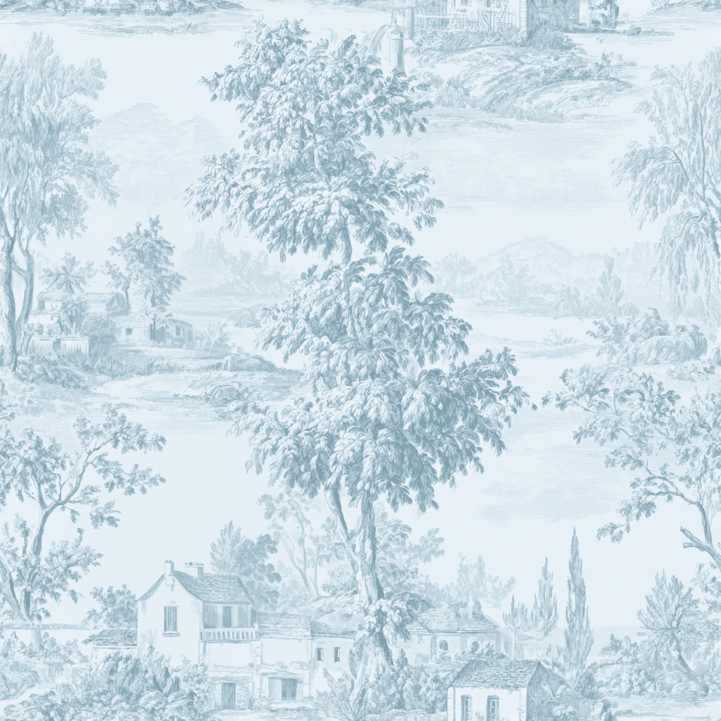 Ruthie Toile Wallpaper - Painted Paper