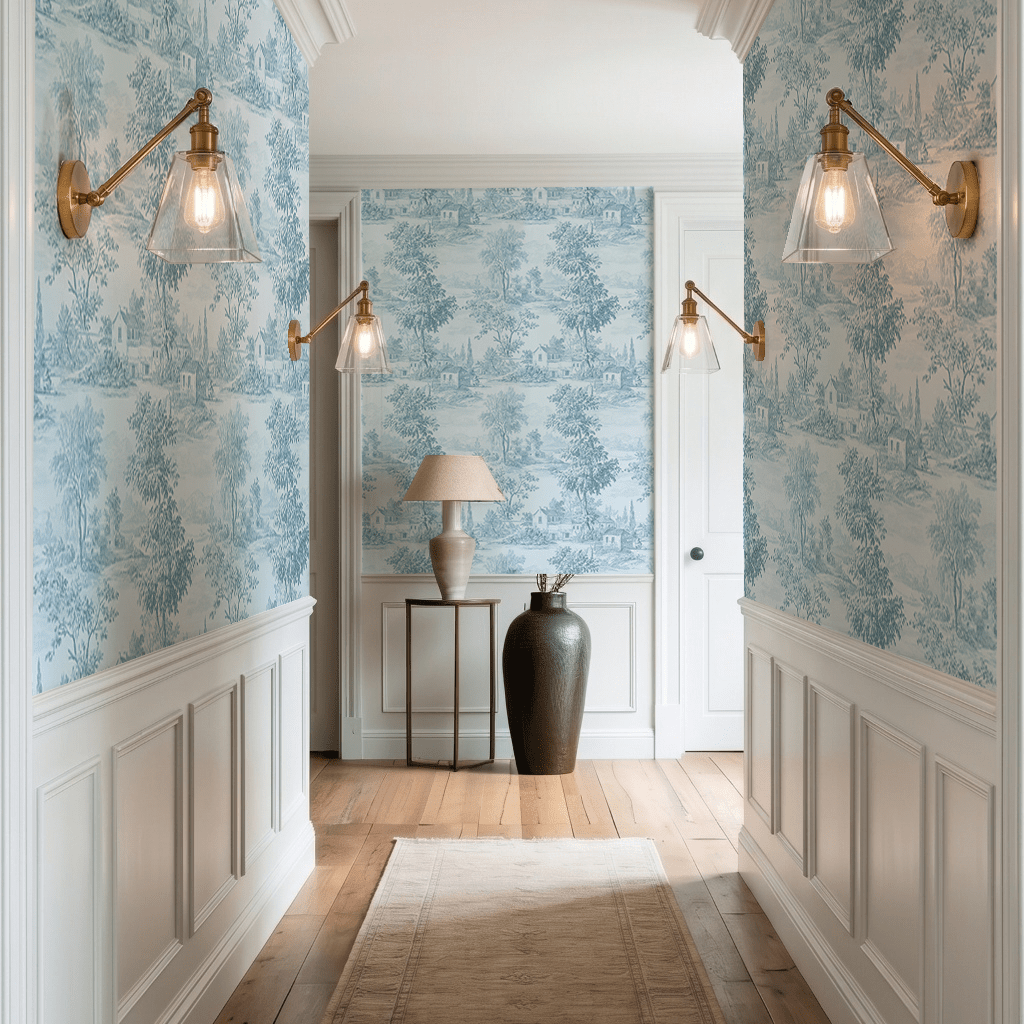 Ruthie Toile Wallpaper - Painted Paper