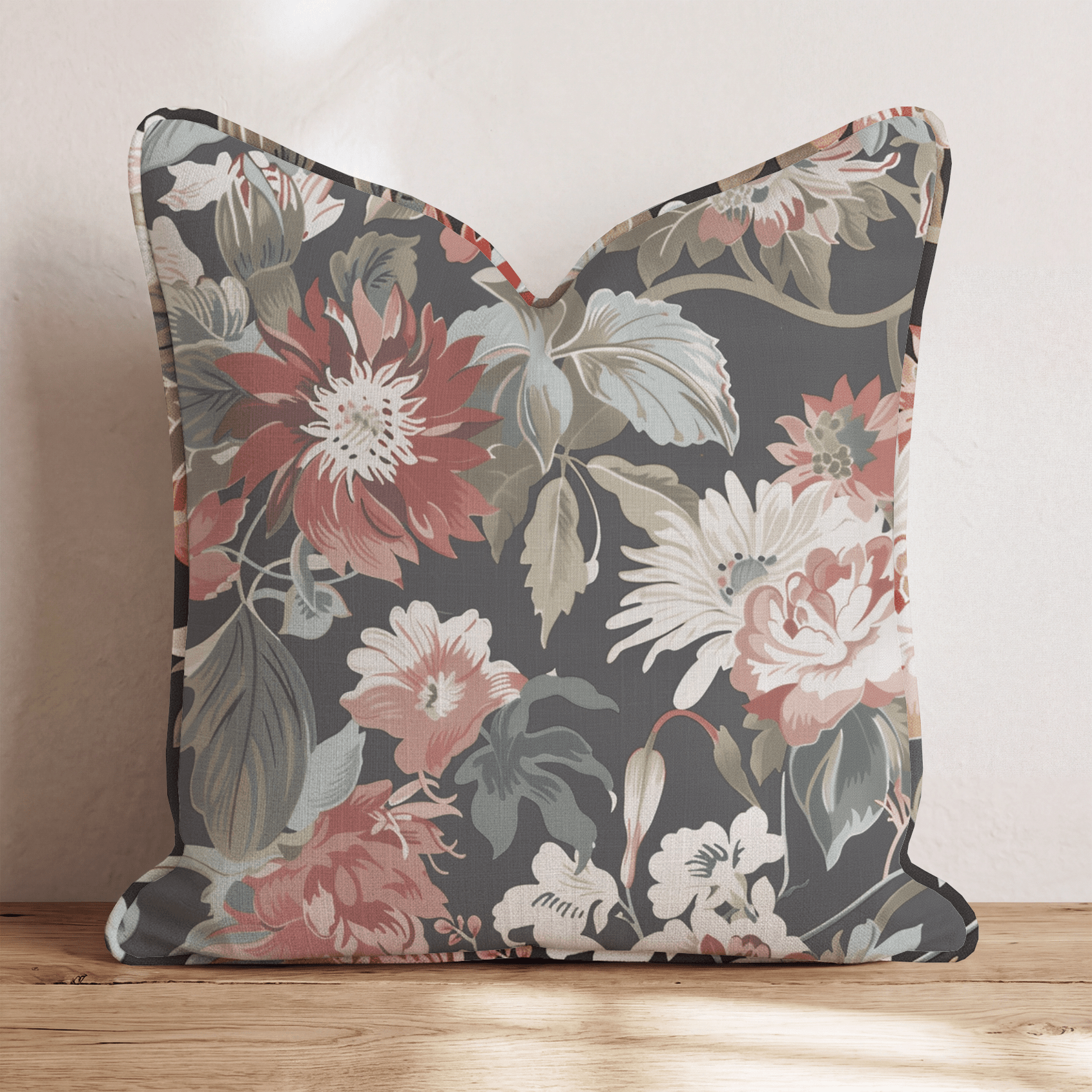 Sable Rose Throw Pillow - Benton Lane Home - Hillcroft Home