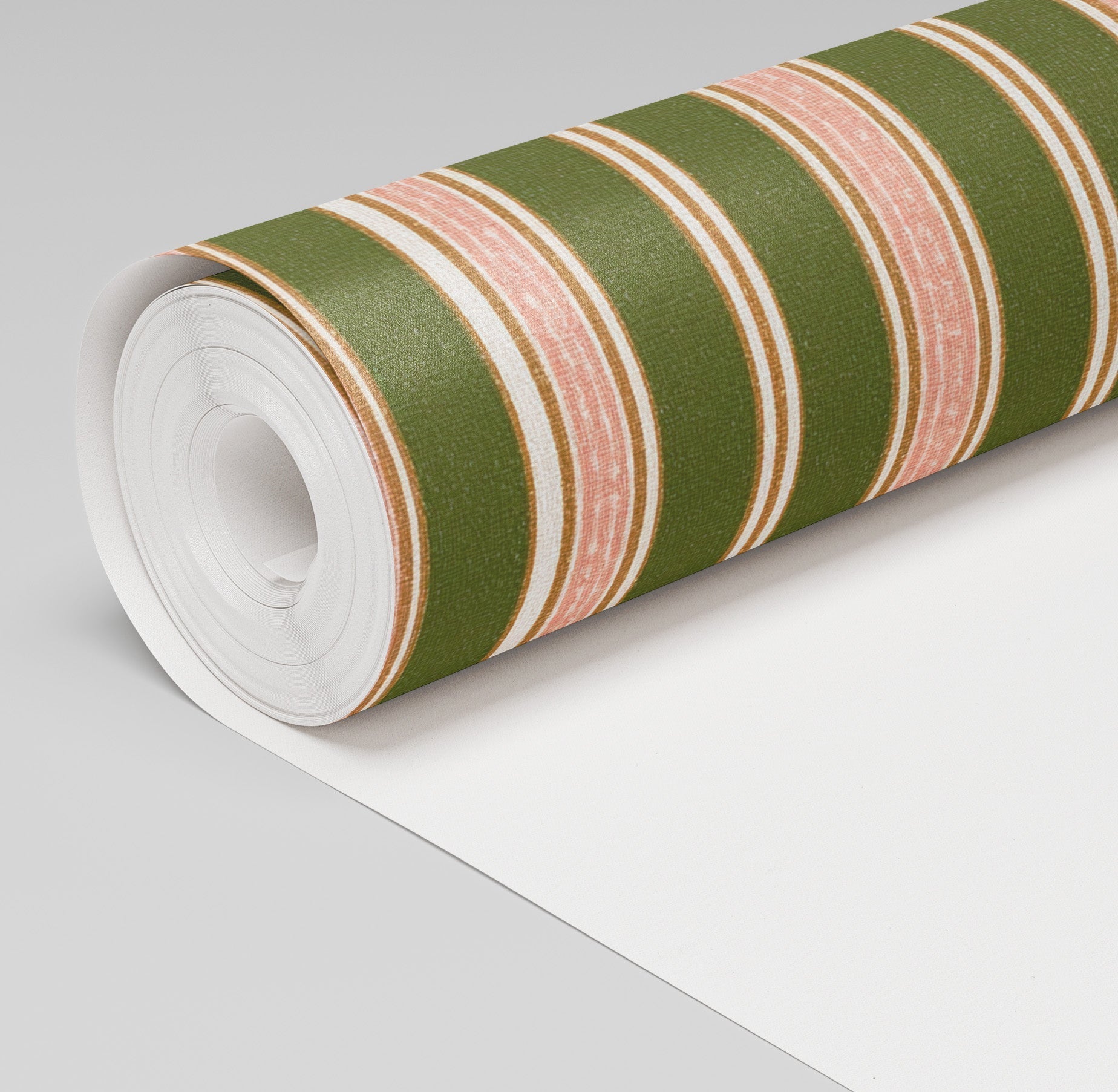 Saddle Stripe Wallpaper - Benton Lane Home - Painted Paper