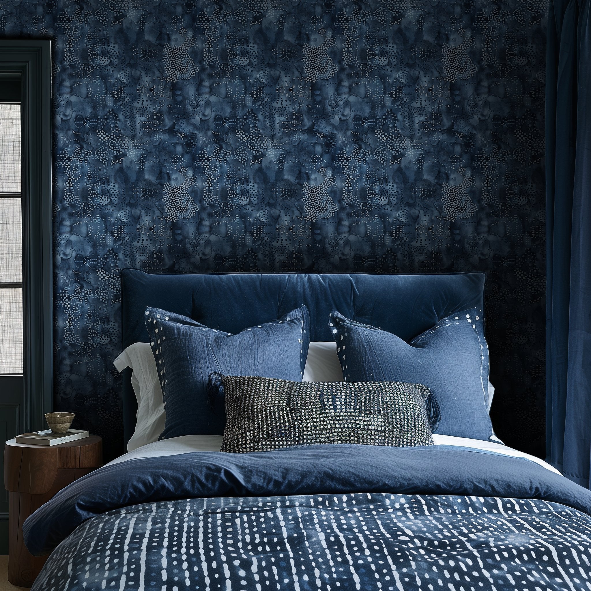 Saffa Wallpaper - Benton Lane Home - Painted Paper