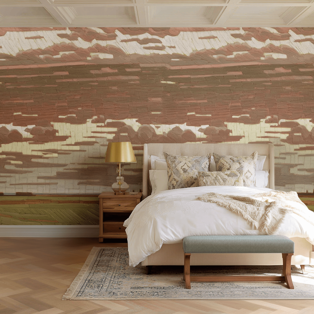 Saffron Sky - Wall Mural - Benton Lane Home - Lemon Park