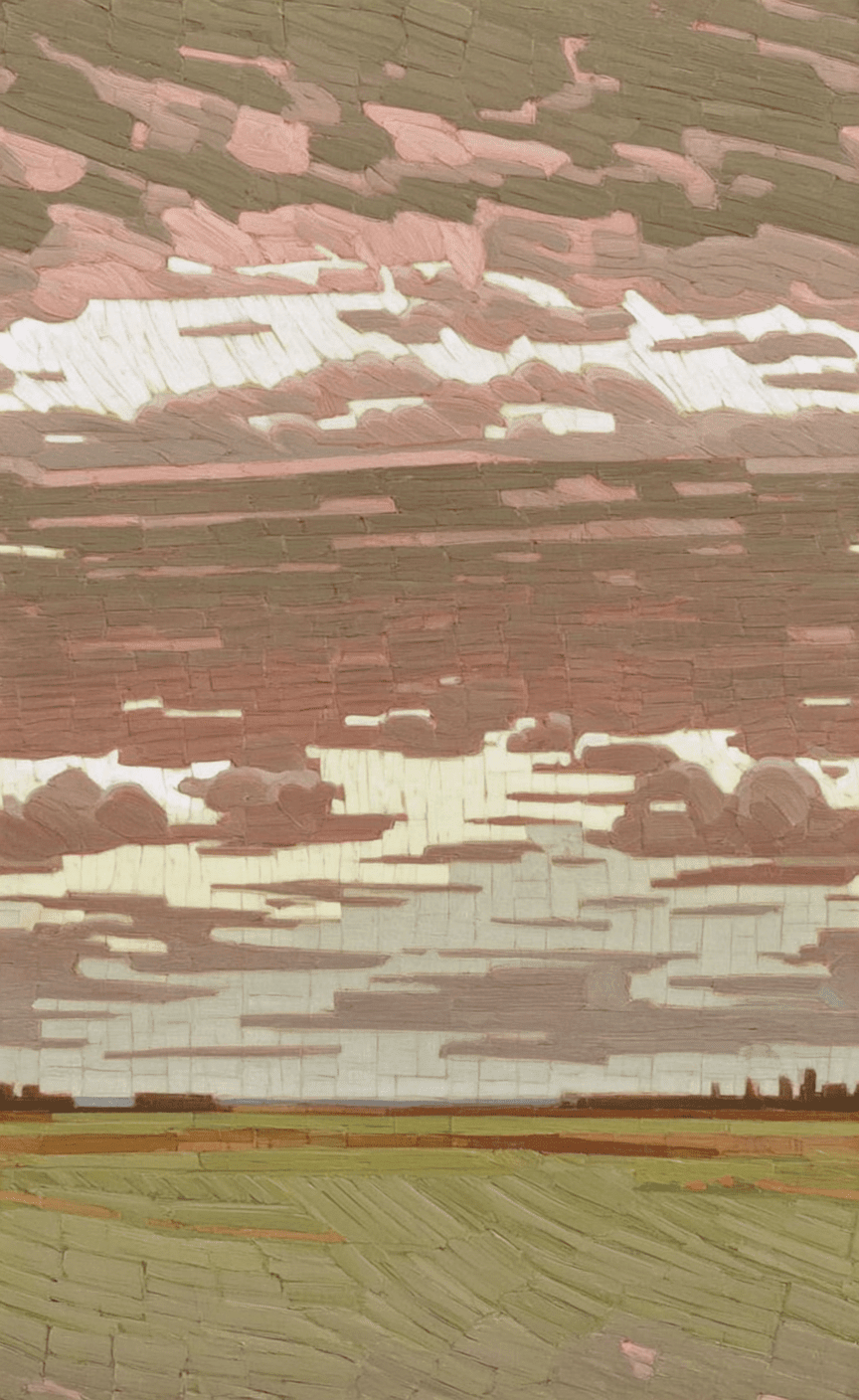 Saffron Sky - Wall Mural - Benton Lane Home - Lemon Park